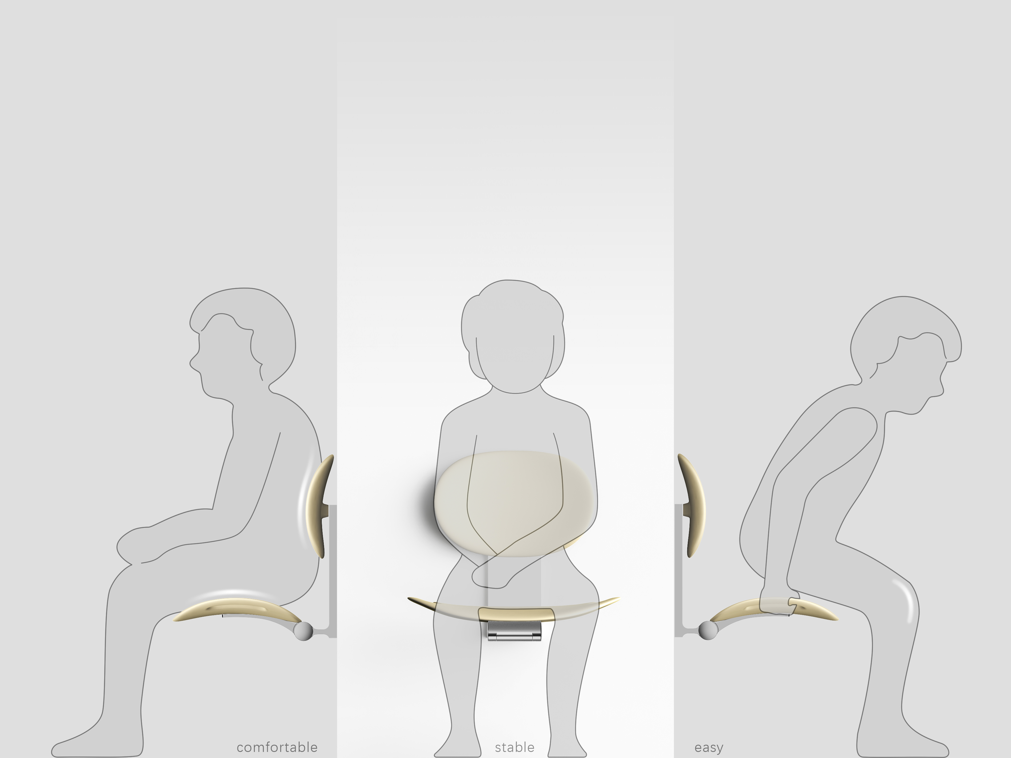Harmony shower chair series