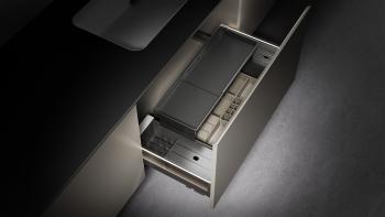 Versatile integrated drawer storage system