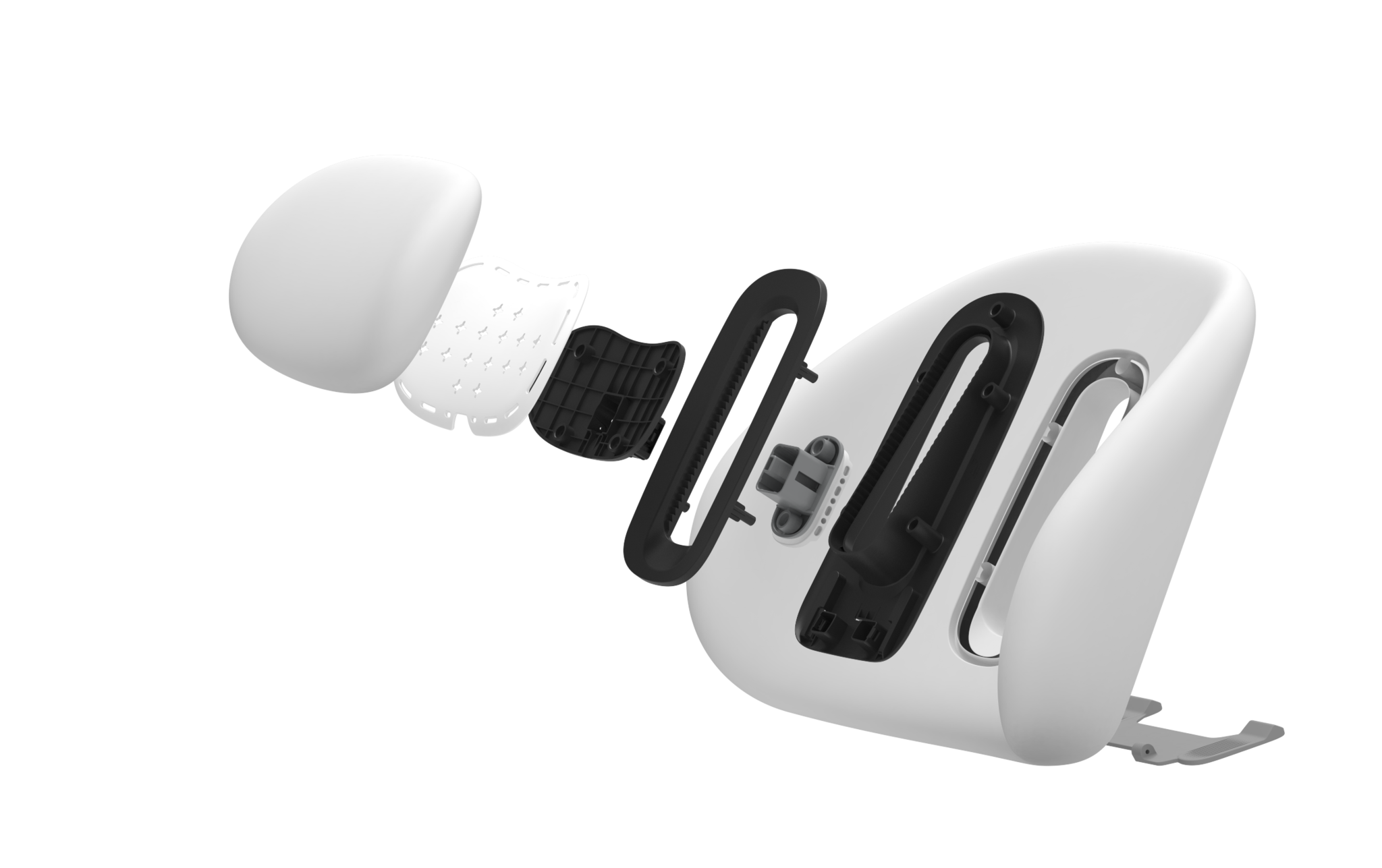 4-way Adjustable Lumbar Support