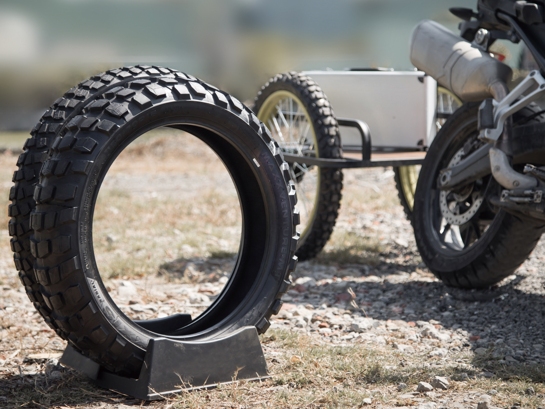 Maxxventure MT innovative reusable adventure tire