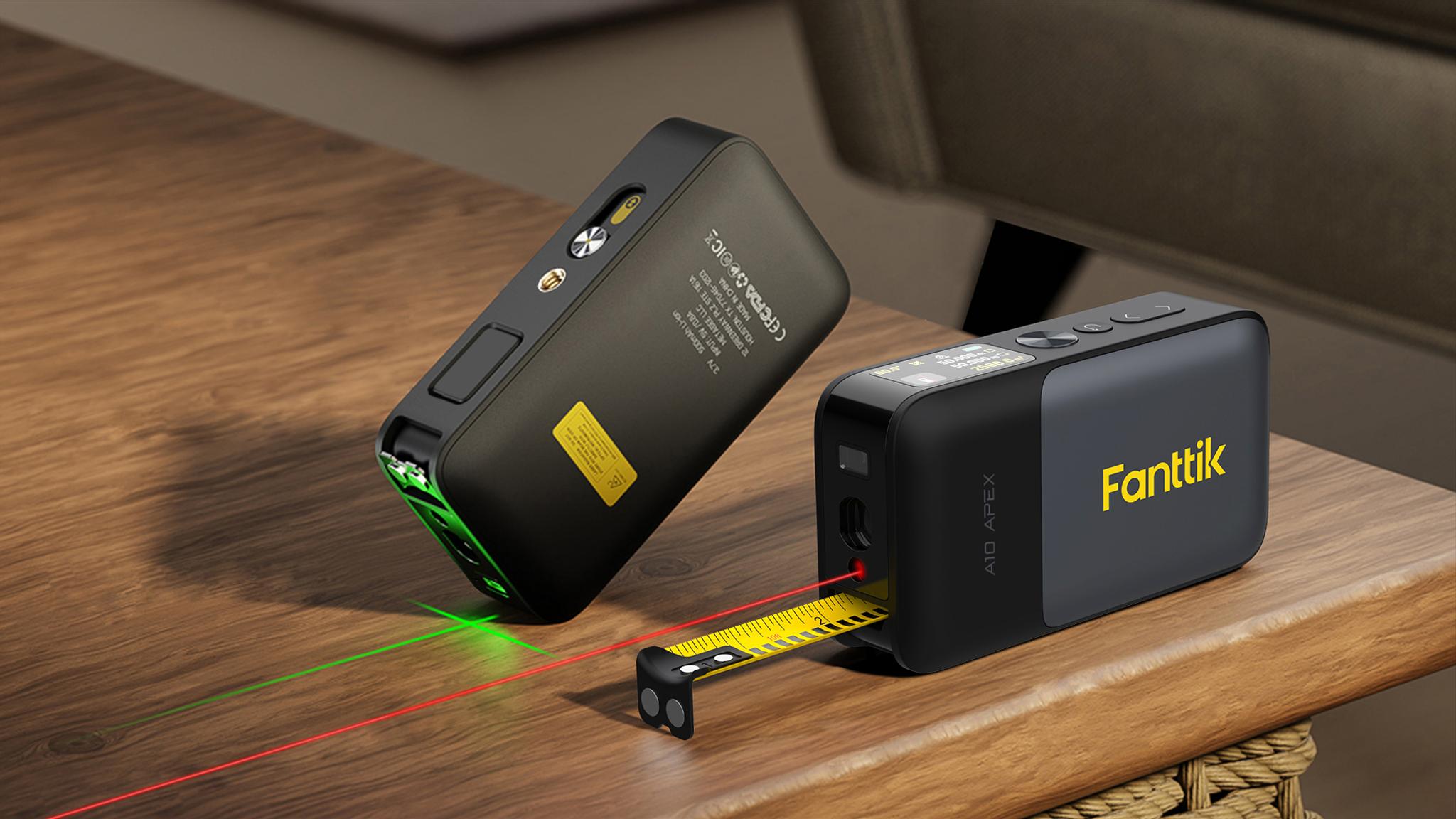 Fanttik 3 in 1 Laser Digital Tape Measure