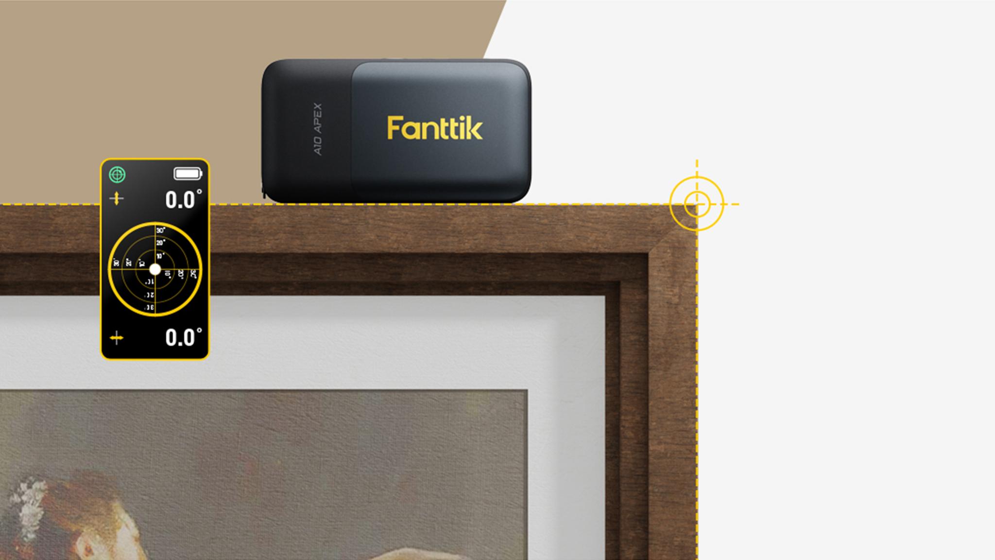 Fanttik 3 in 1 Laser Digital Tape Measure