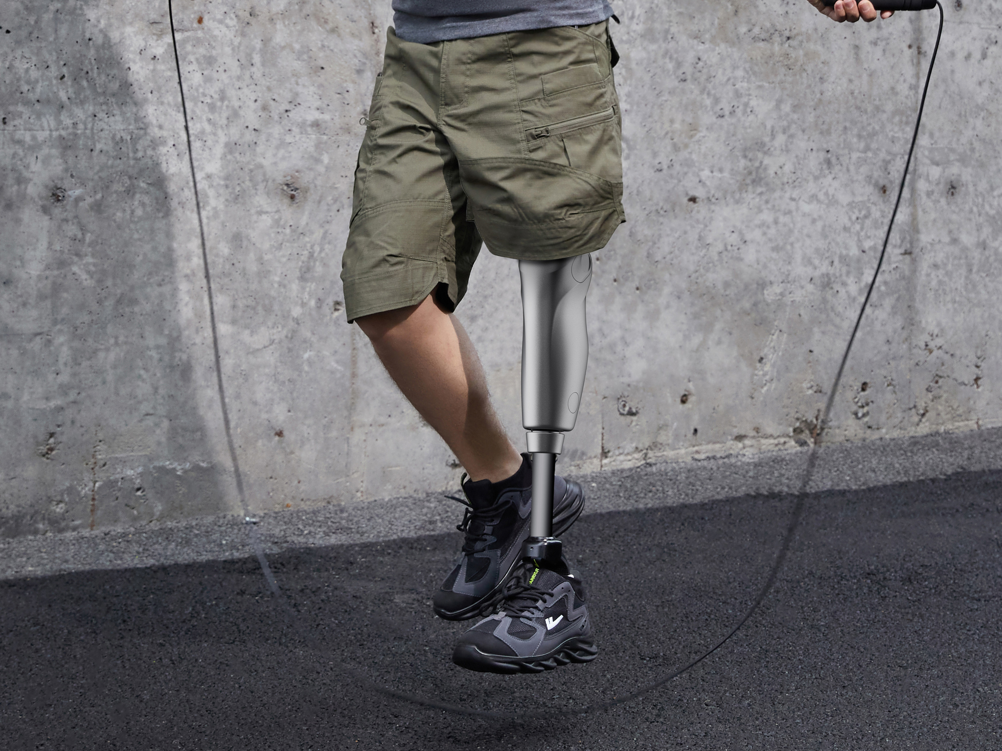 BrainCo M2-Intelligent Bionic Leg BR2A