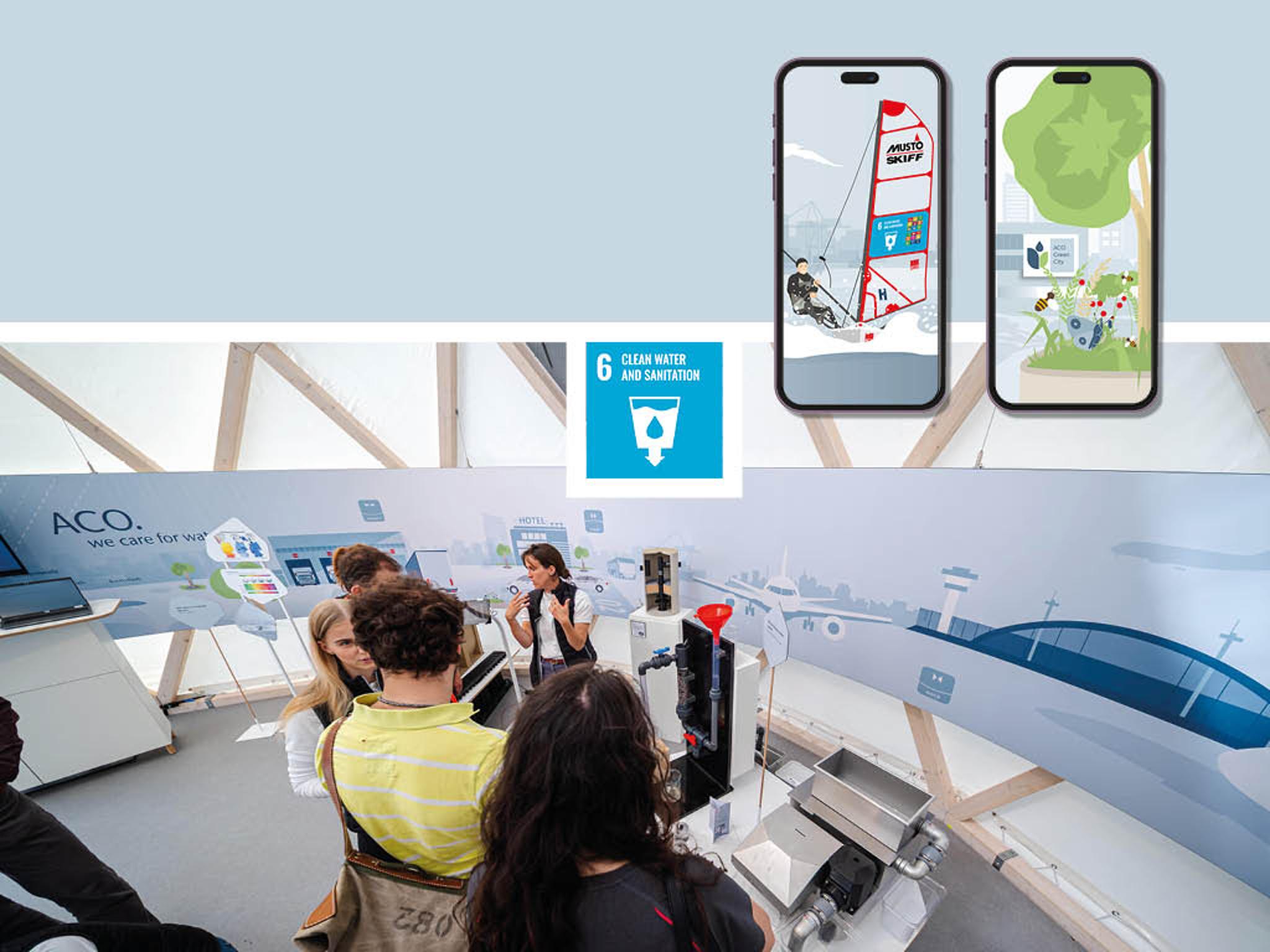 ACO WaterDome | Water management experience space