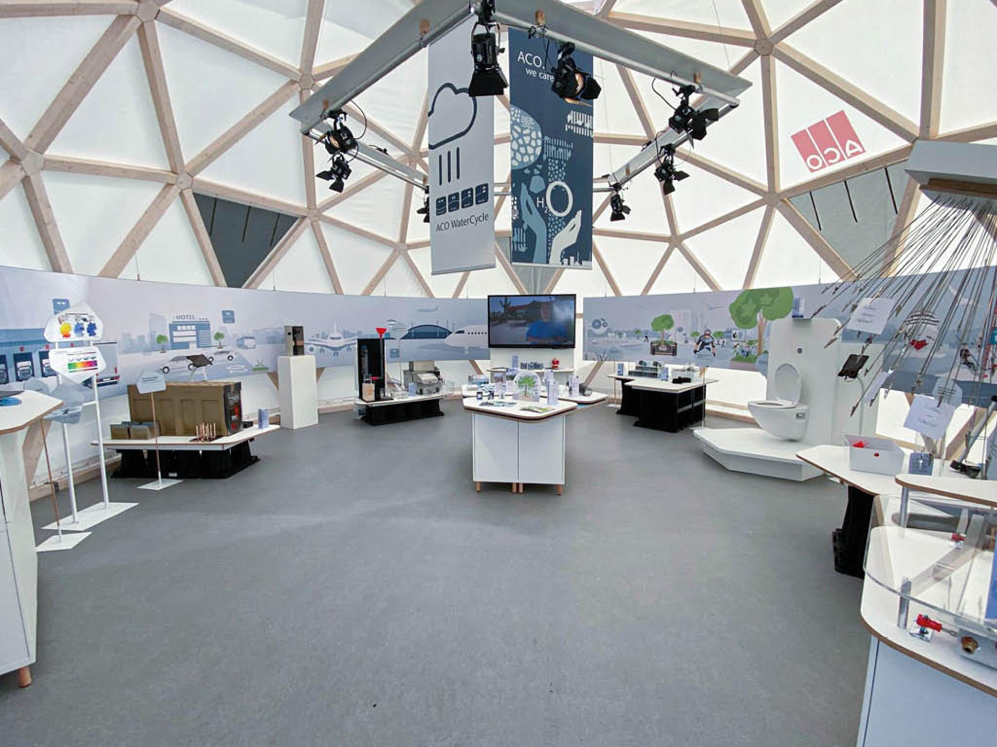 ACO WaterDome | Water management experience space