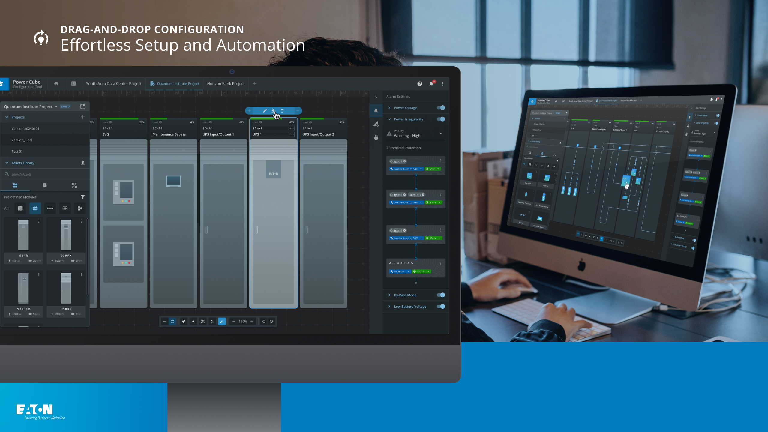 Power Cube Modular Power Distribution Management