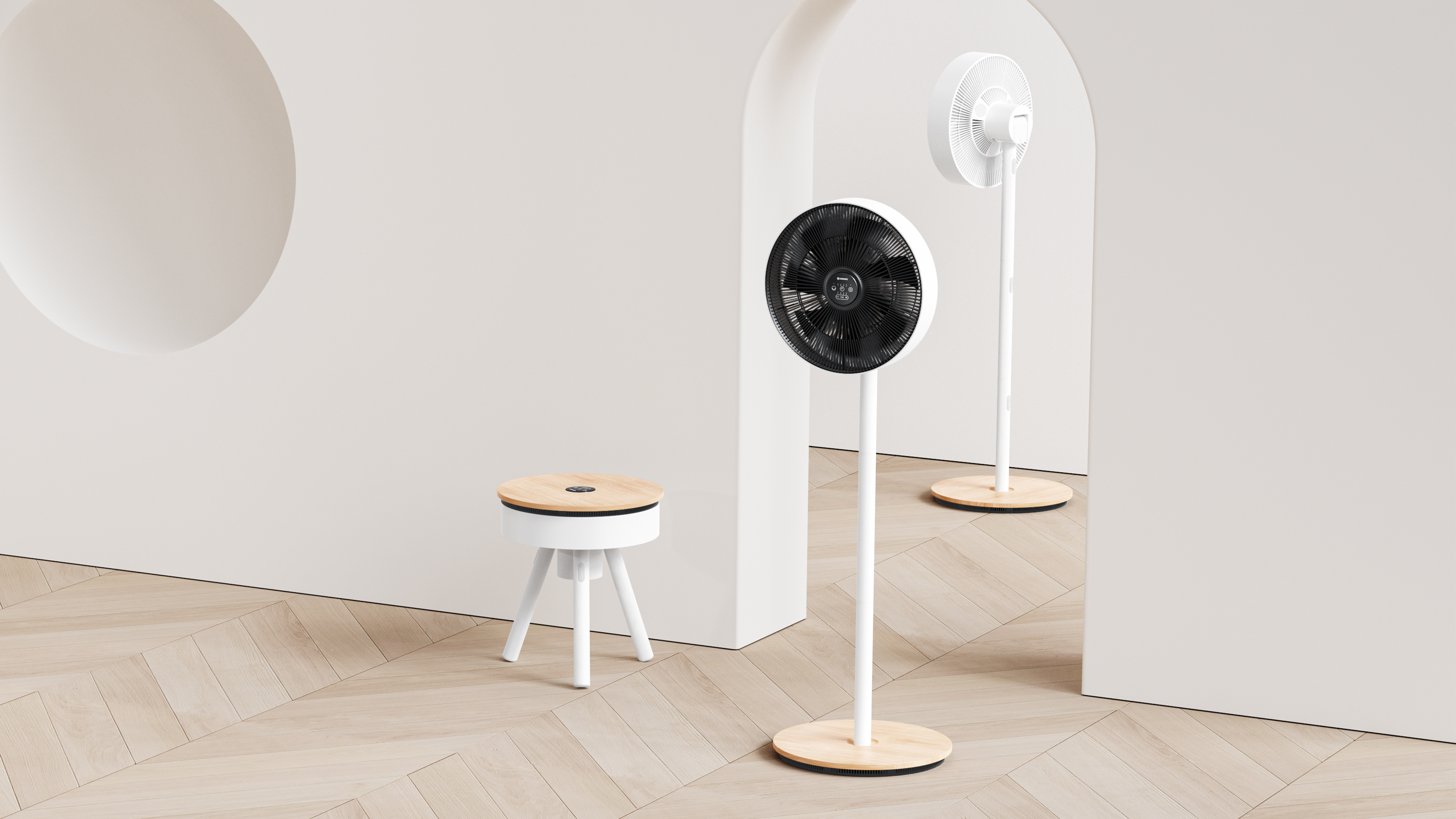 VersaStore Purifying Desk Fan