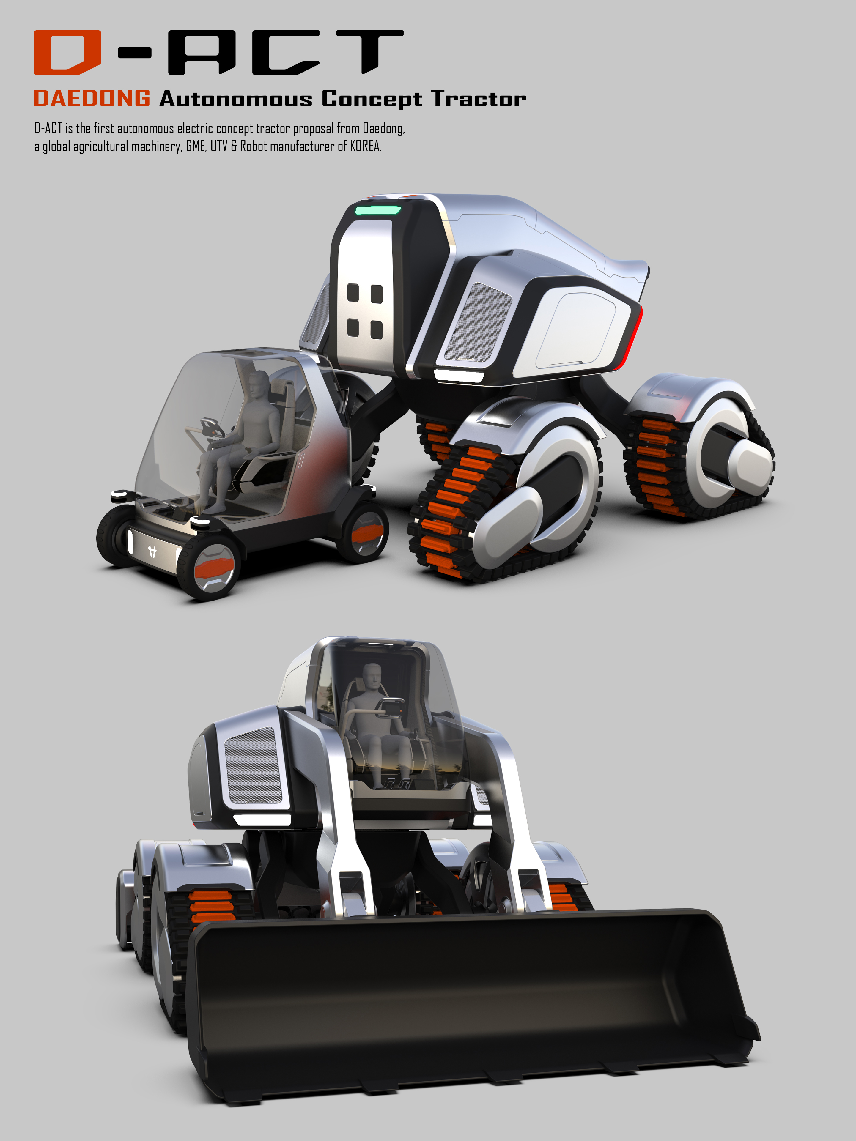 D-ACT (DAEDONG Autonomous Concept Tractor)