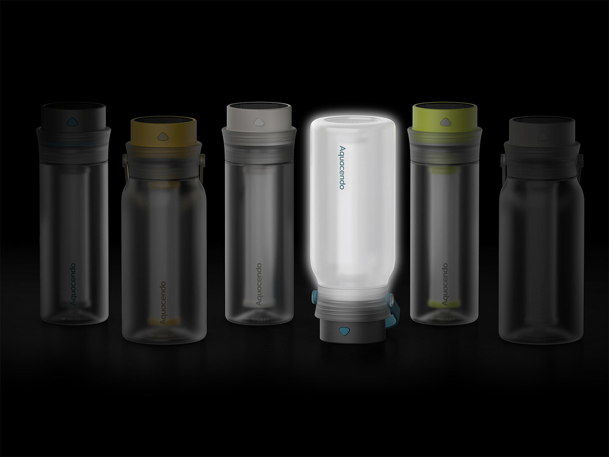 Aquacendo LightUp Filtered Bottle