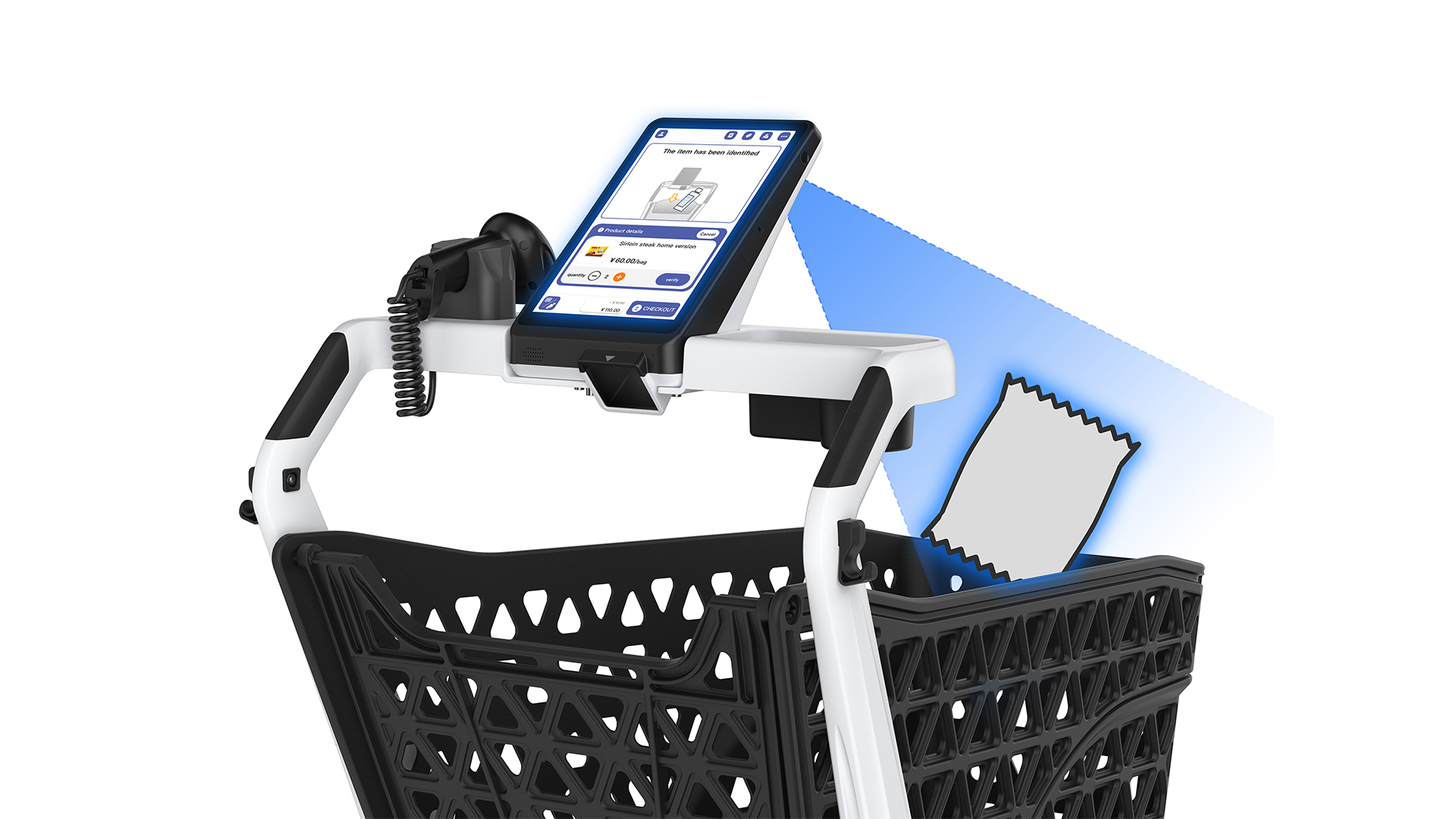 S800 Smart Shopping Cart