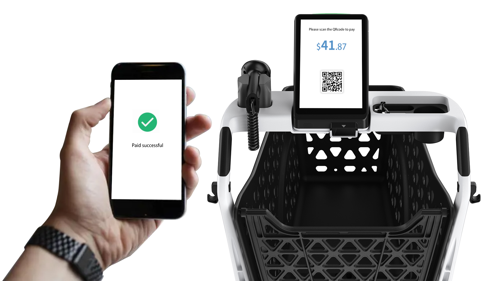 S800 Smart Shopping Cart