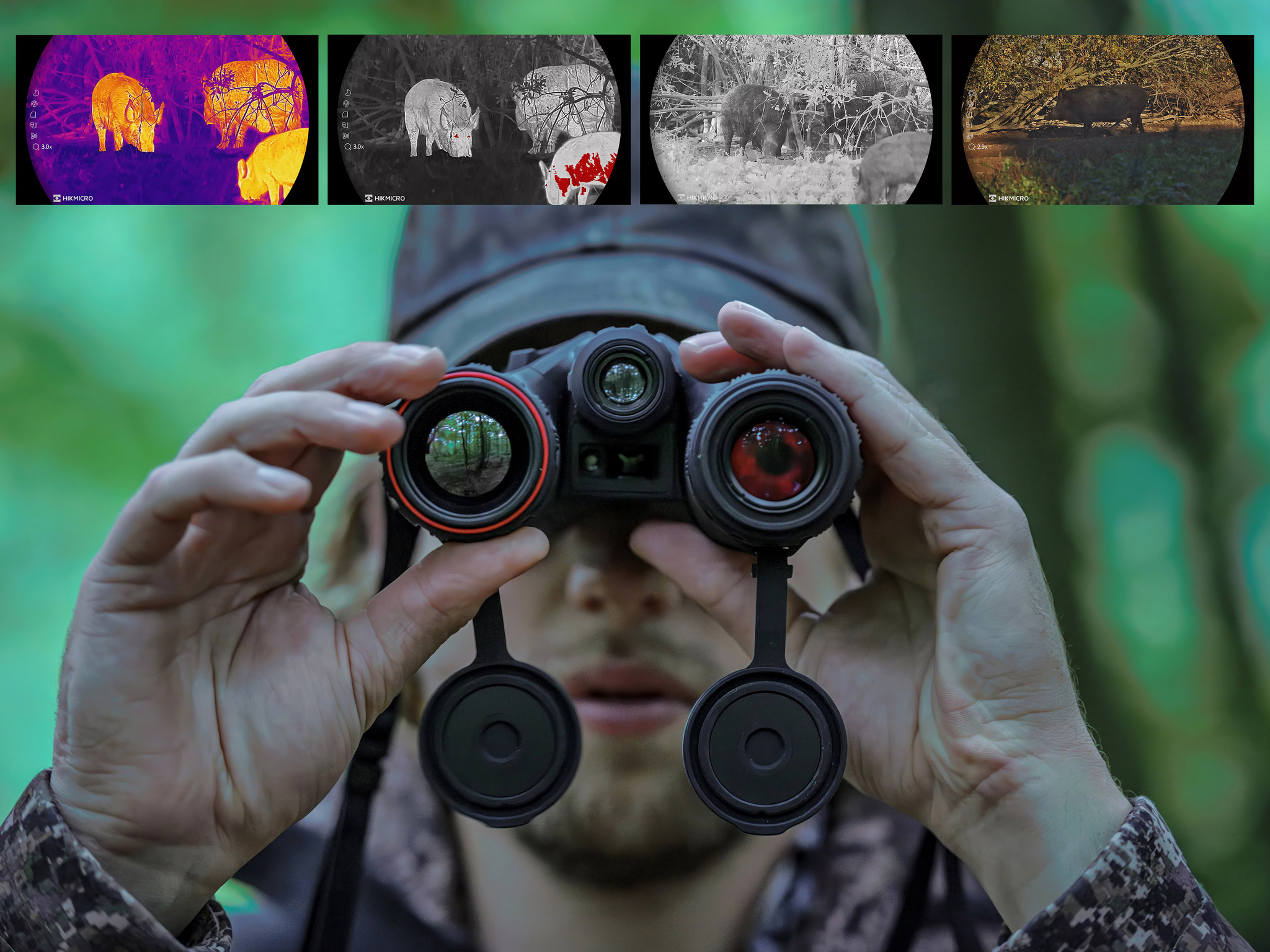 Multi-spectrum Binoculars