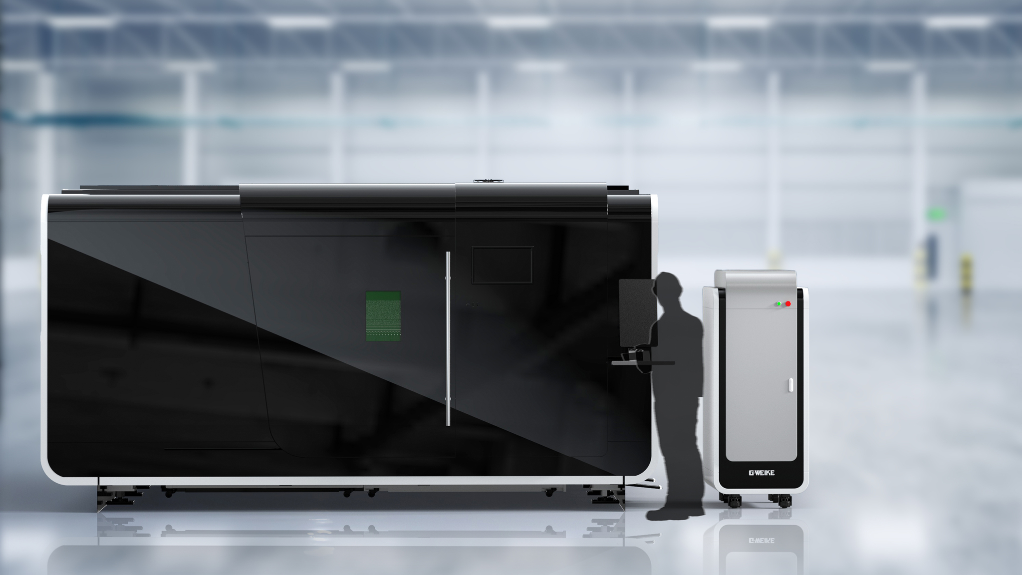 Super Power Fiber Laser Cutting Machine
