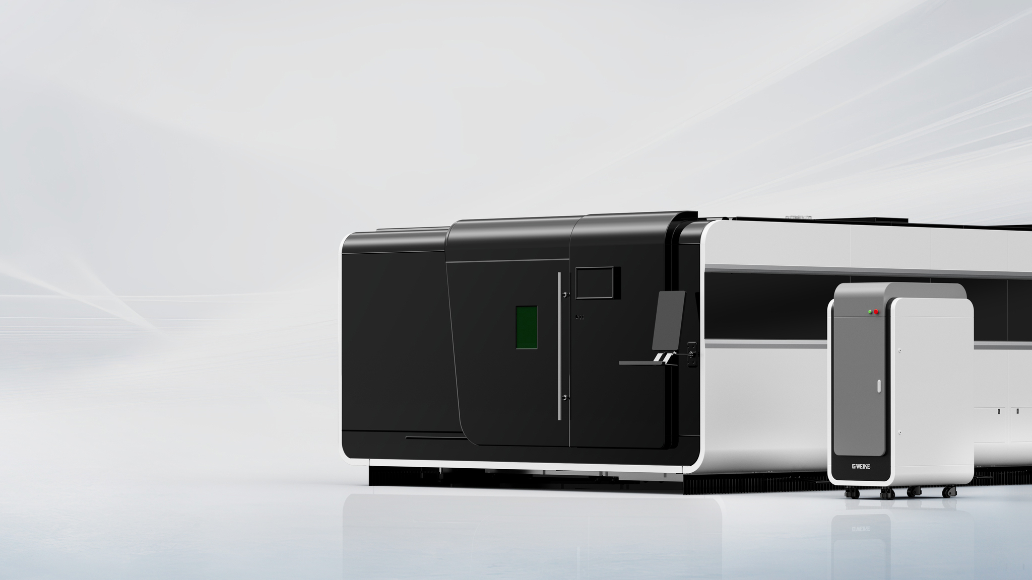 Super Power Fiber Laser Cutting Machine