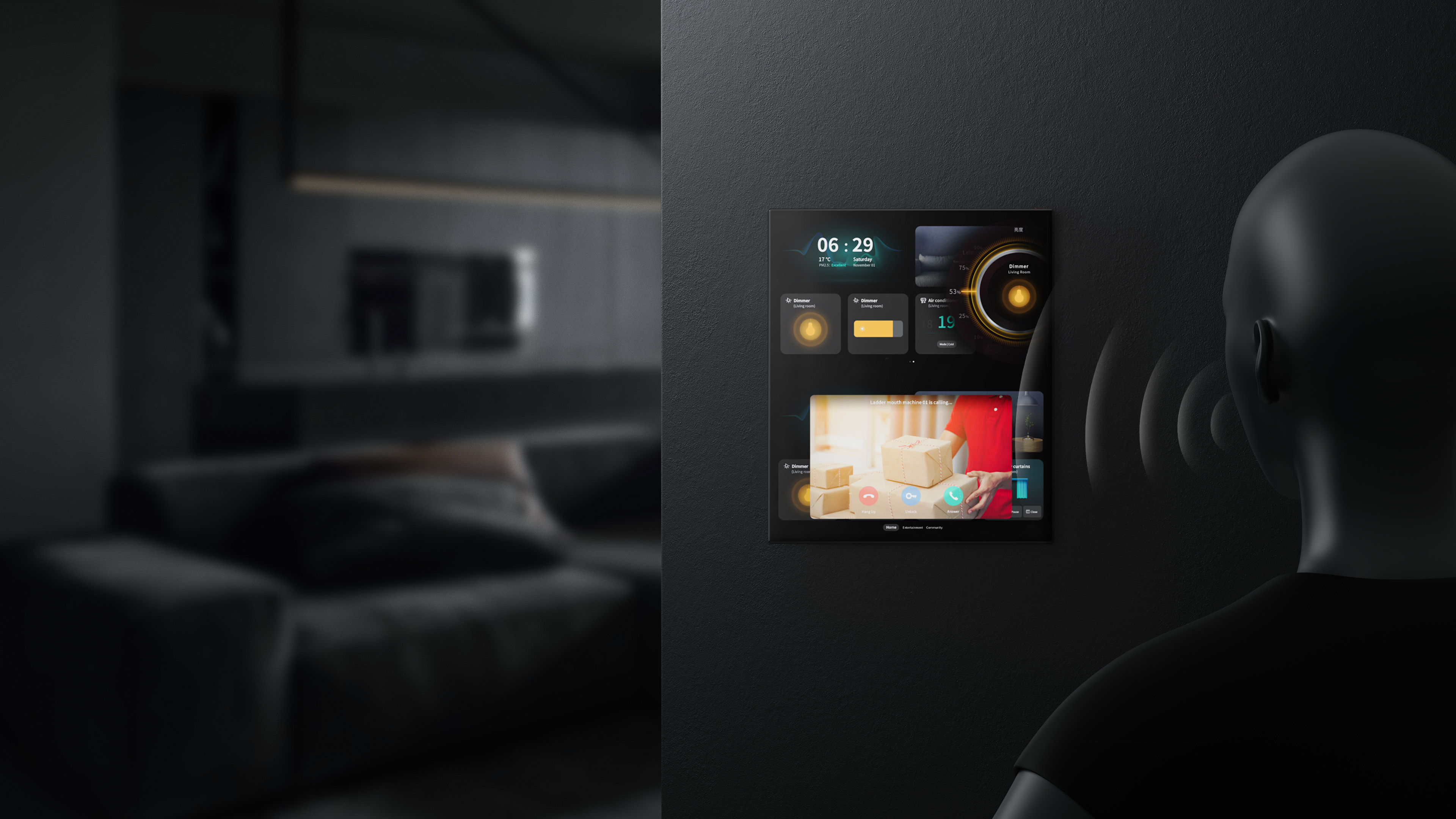 EdgePad S - Smart Home Control Panel