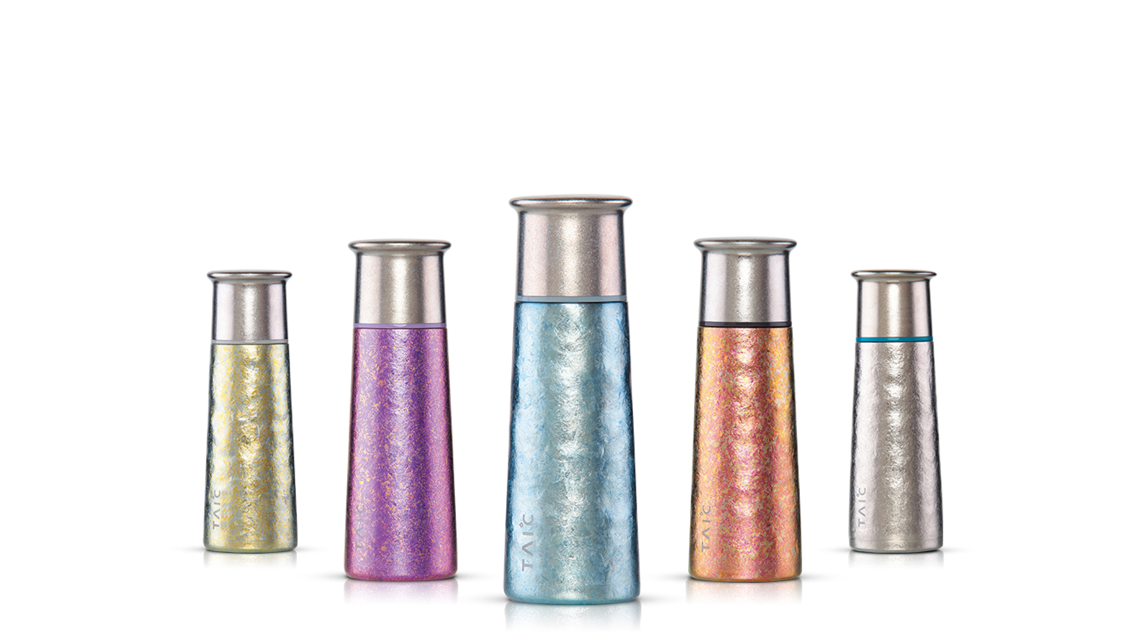 Gem-like Vacuum Titanium Flask