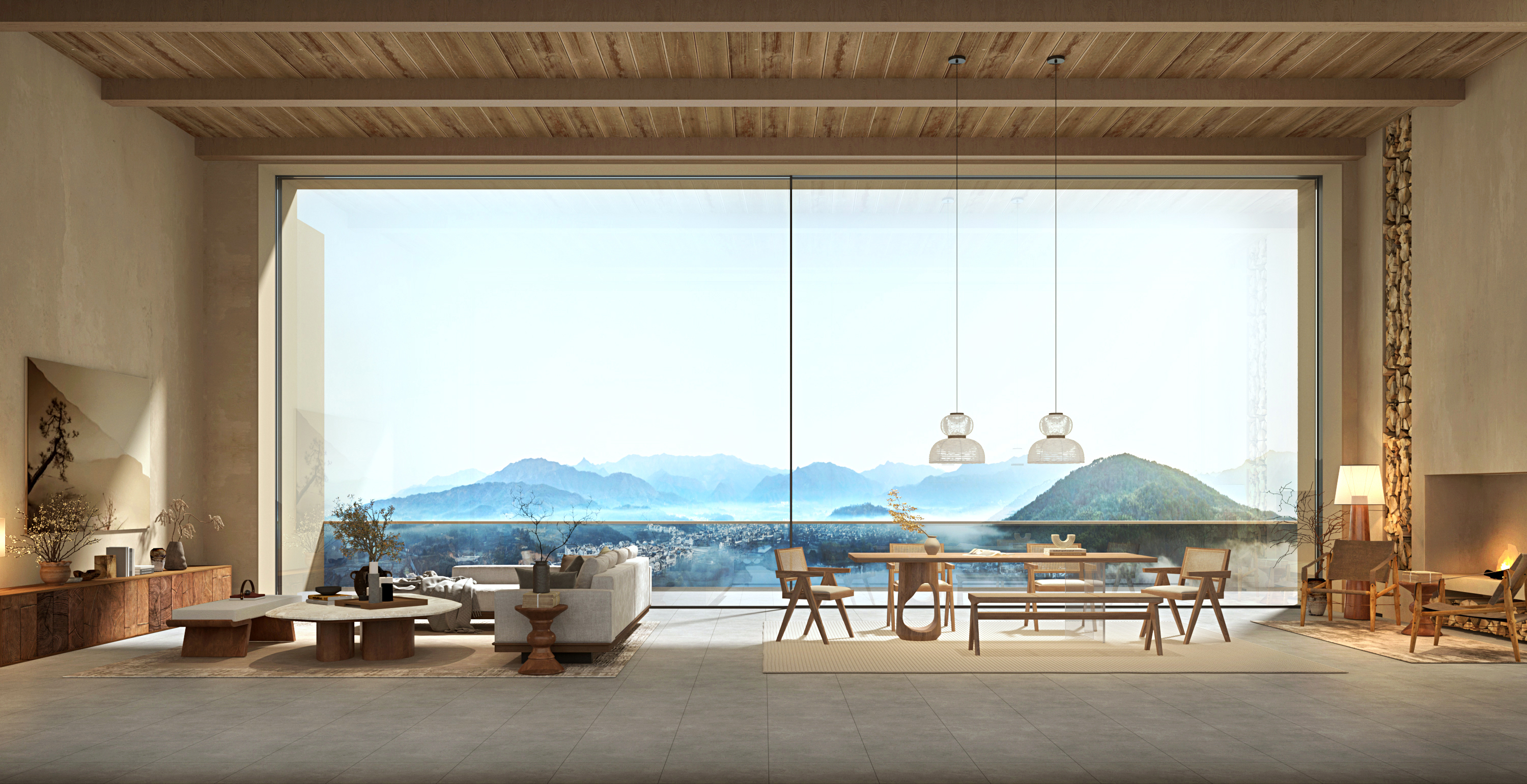 GSE215-T electric narrow frame sliding door system