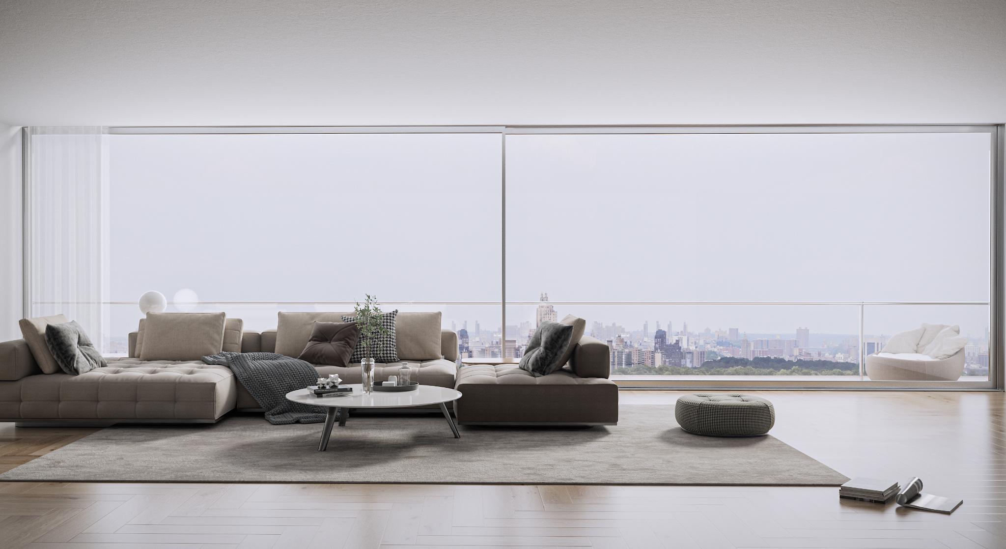 GSE215-T electric narrow frame sliding door system