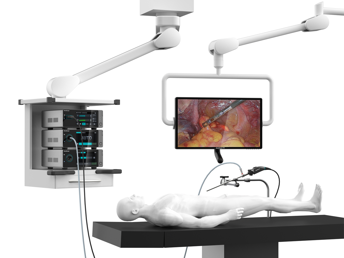 Mirror medical endoscope camera system product