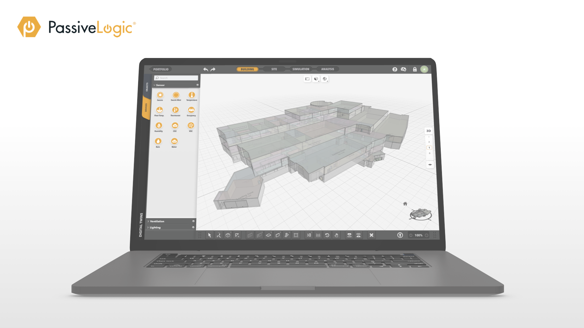 PassiveLogic Building Studio