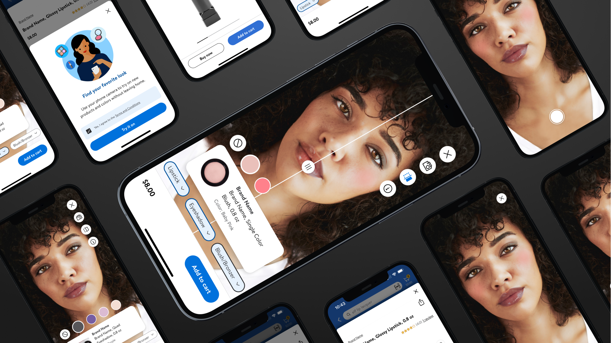 Walmart Beauty Virtual Try-on