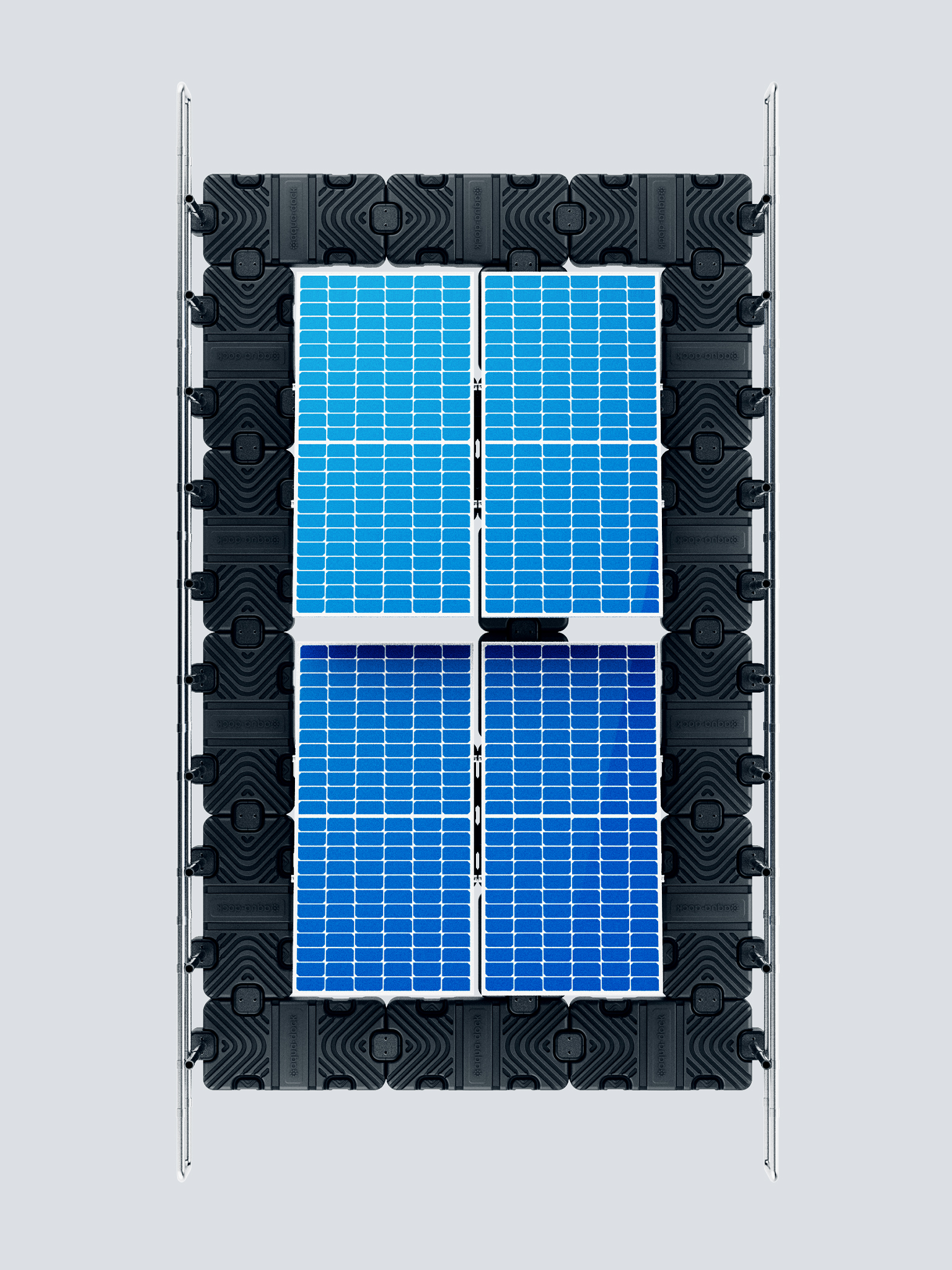 Aqua-Dock Floating Solar Panel System