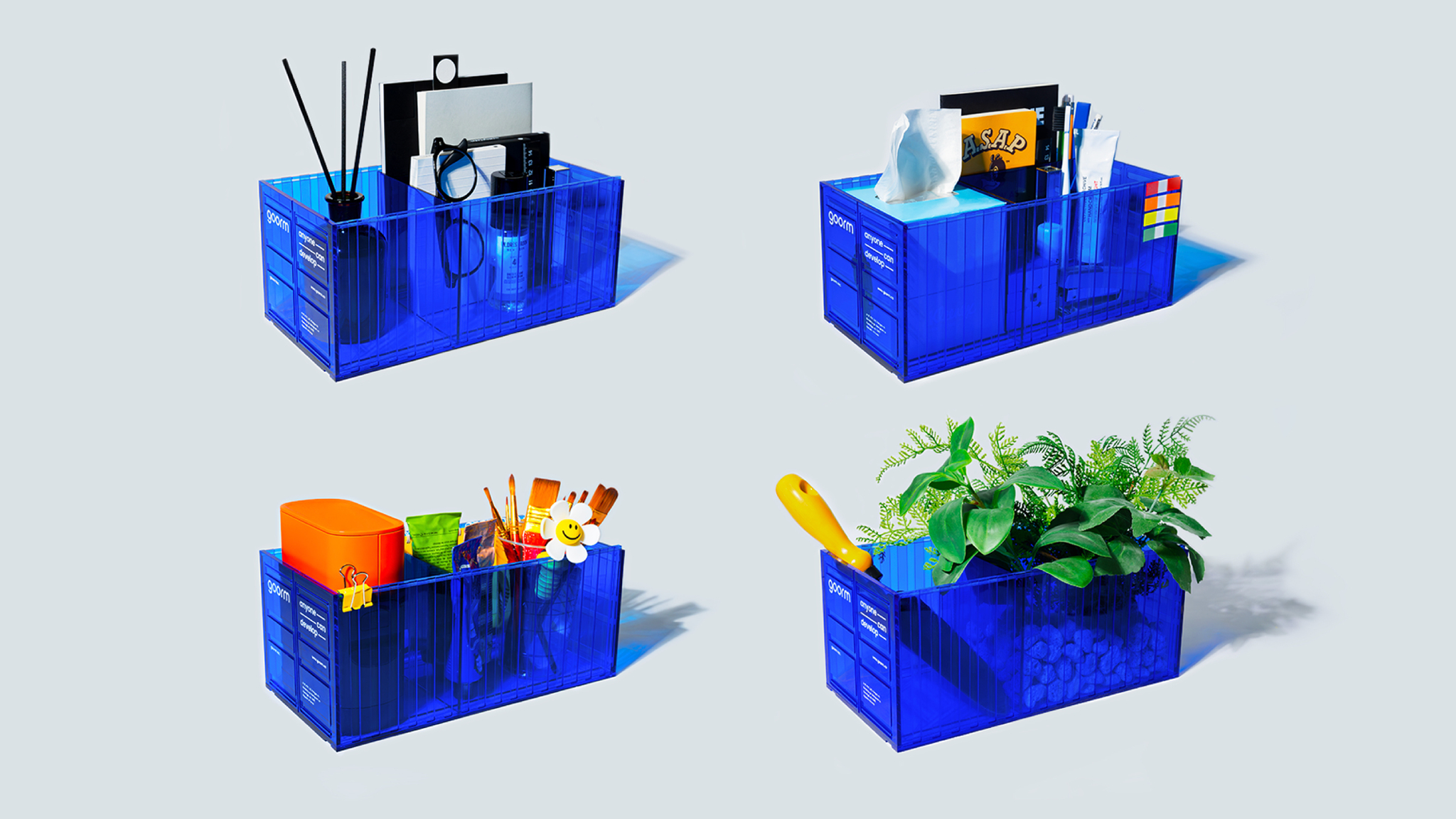 Develop Container - Welcome kit based on tech