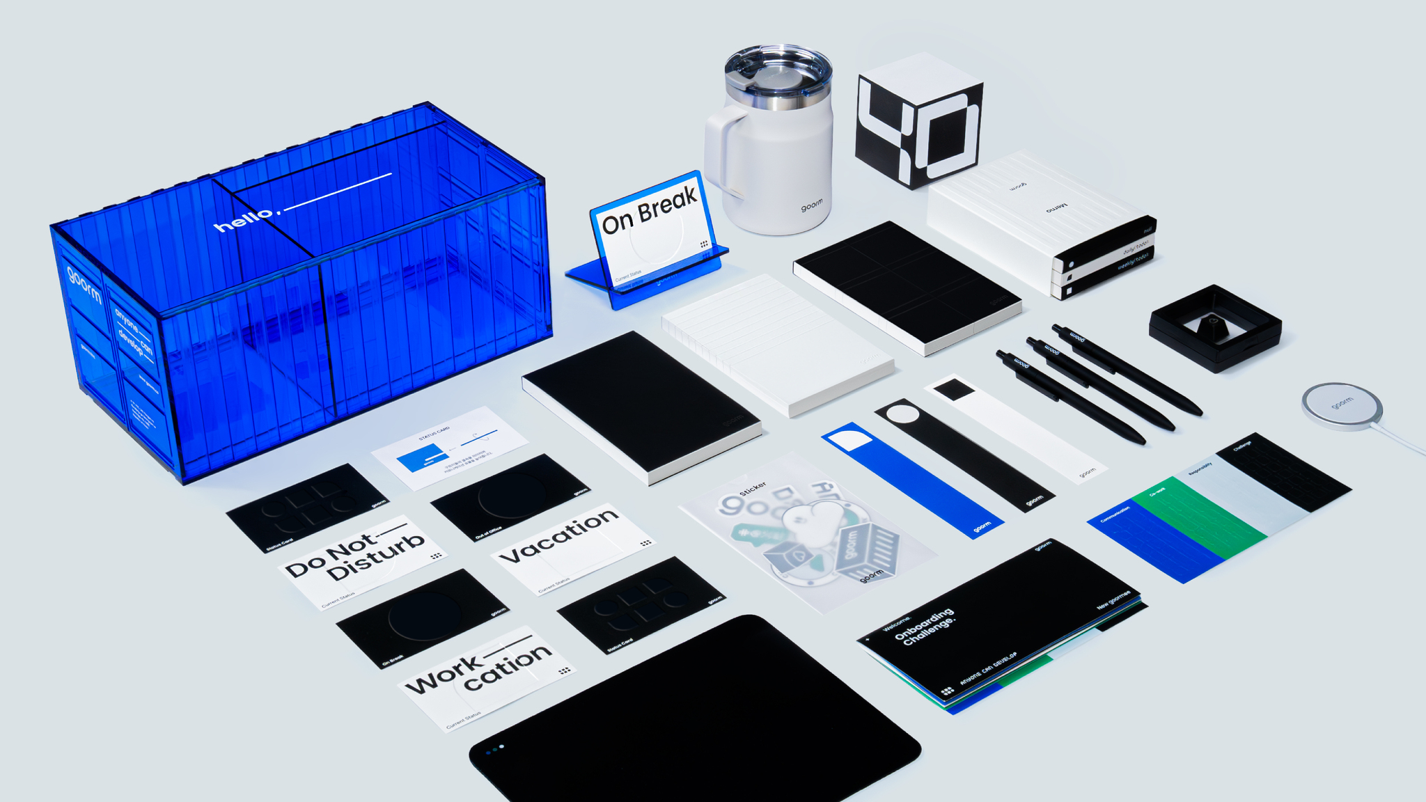 Develop Container - Welcome kit based on tech