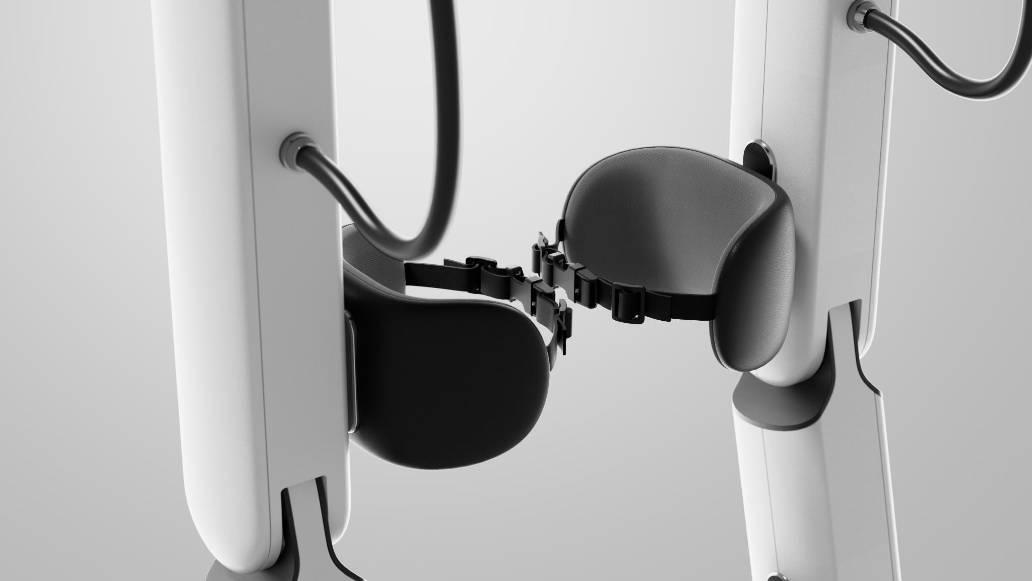 Exoskeleton assisted walking robot