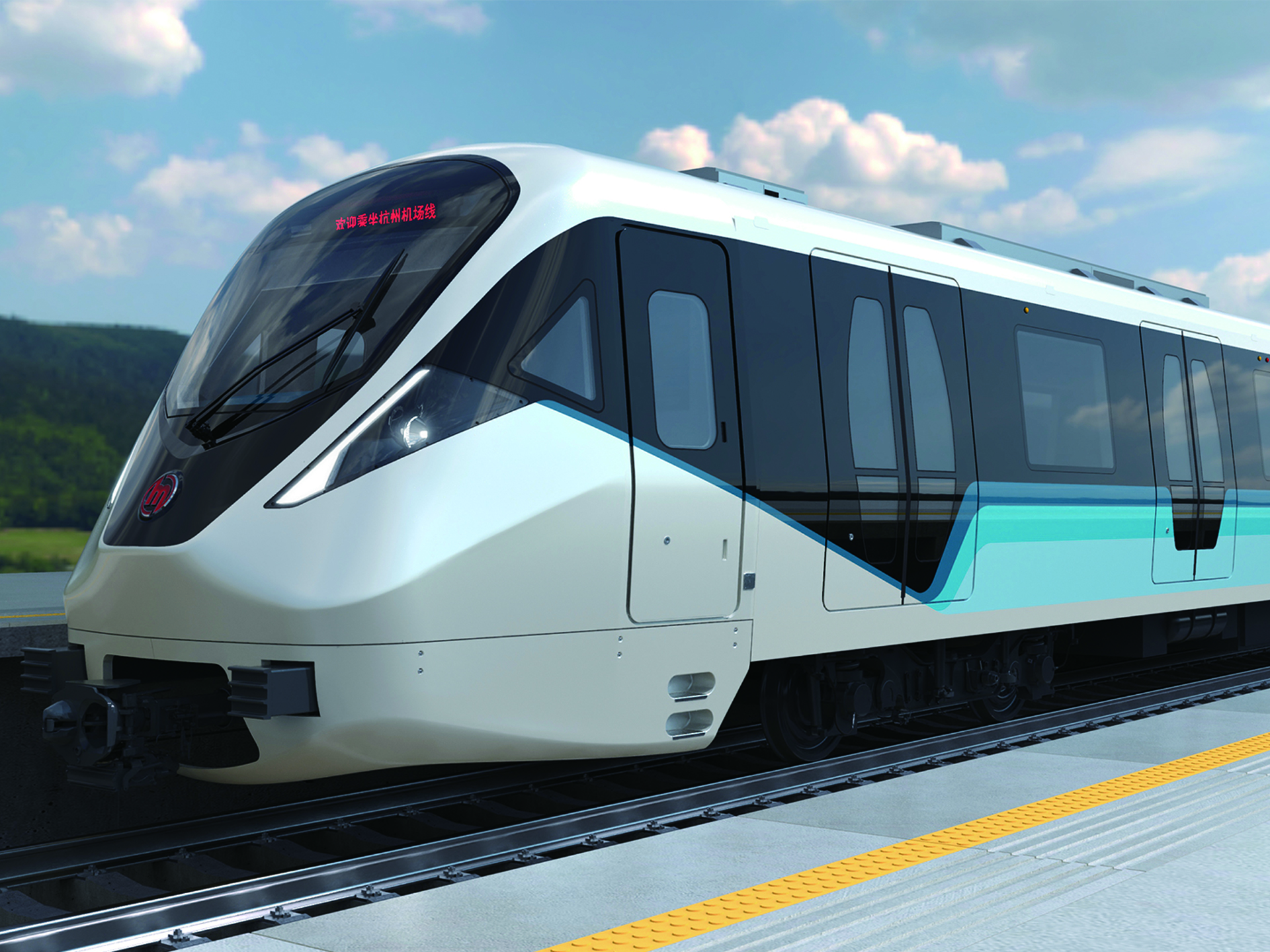 120KM/H NEW A STYLE URBAN METRO FOR ASIA GAMES