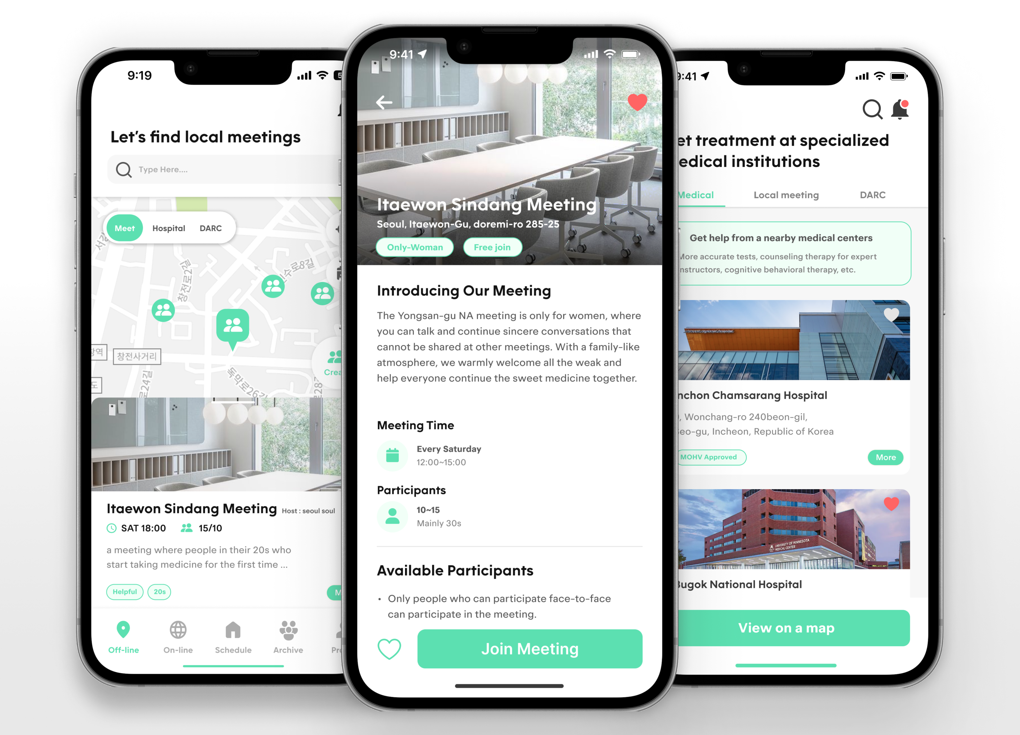 DANDAN - Application for Korean Drug Addicts