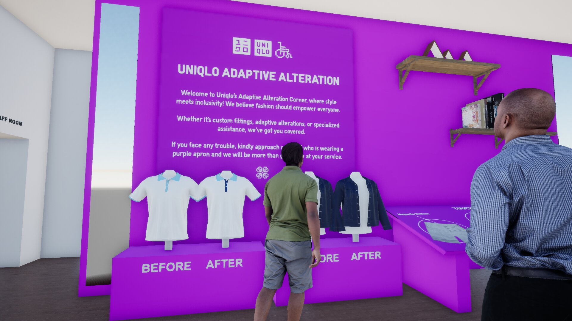 Uniqlo Adaptive Alteration