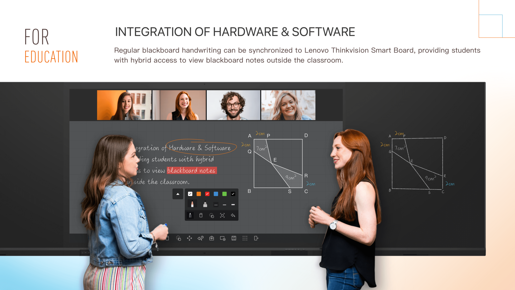 Lenovo ThinkVision Smart Board UX