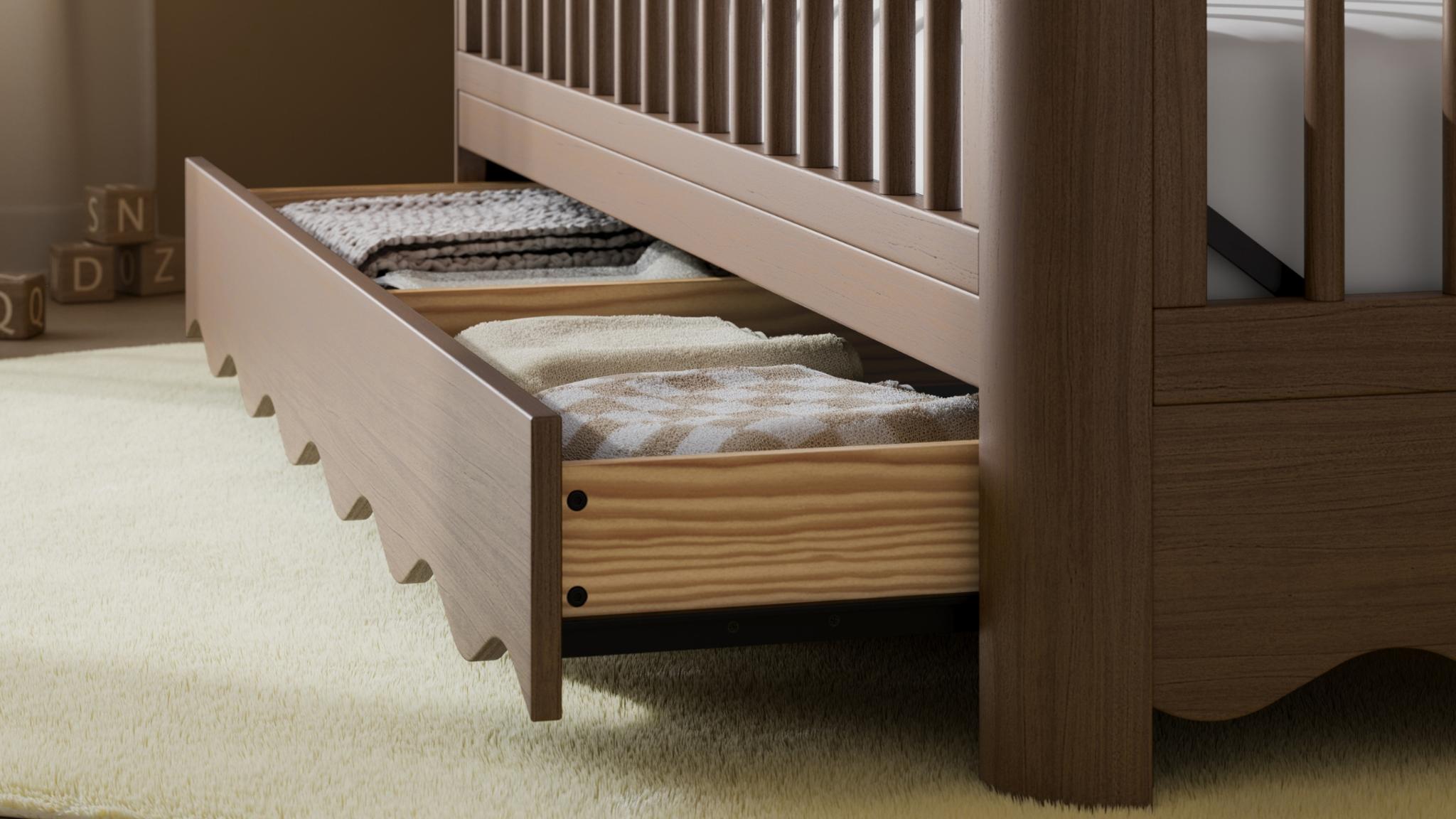 Storkcraft Casablanca Convertible Storage Crib