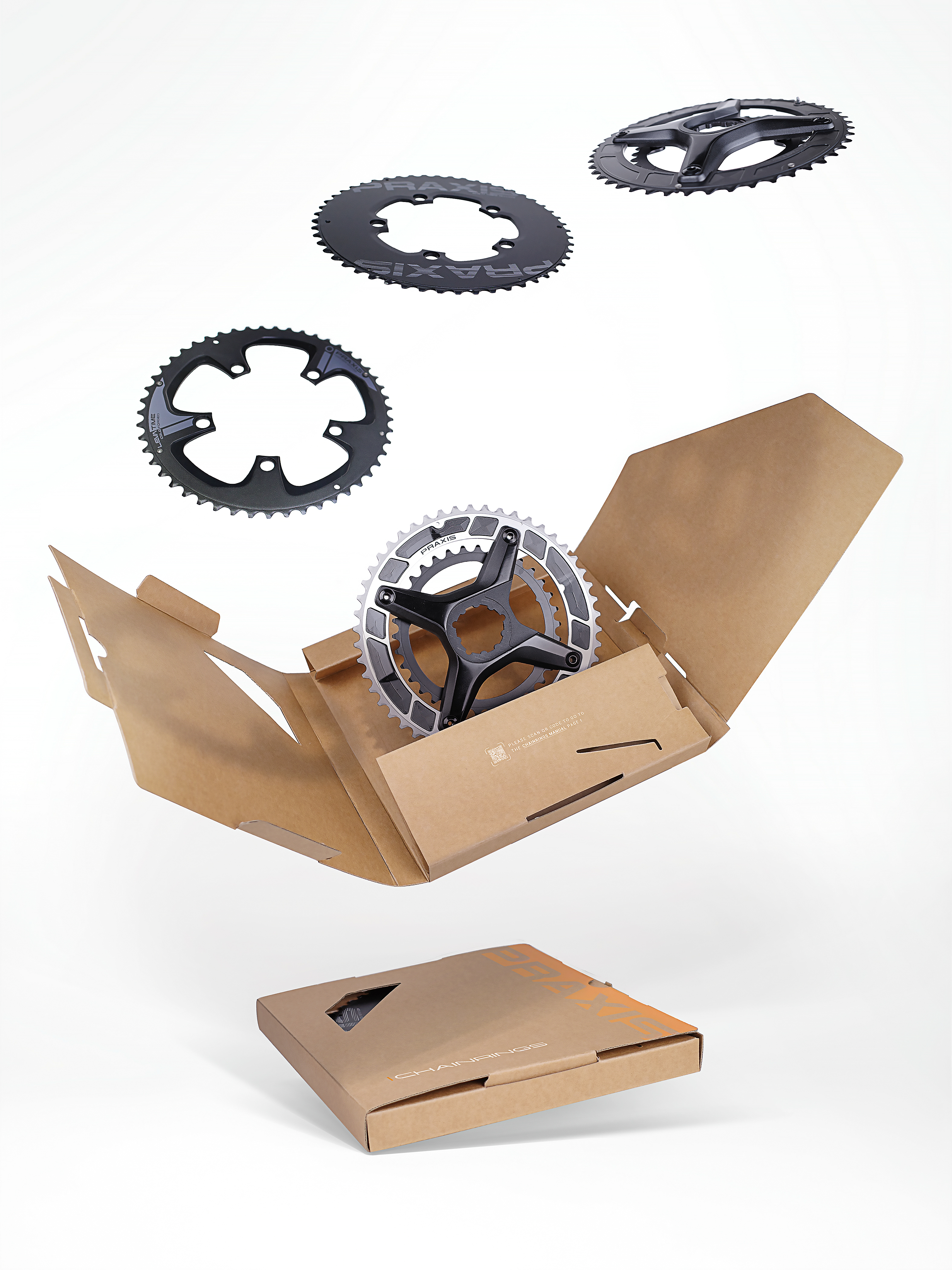 Praxis Eco 2X Chainring Packaging