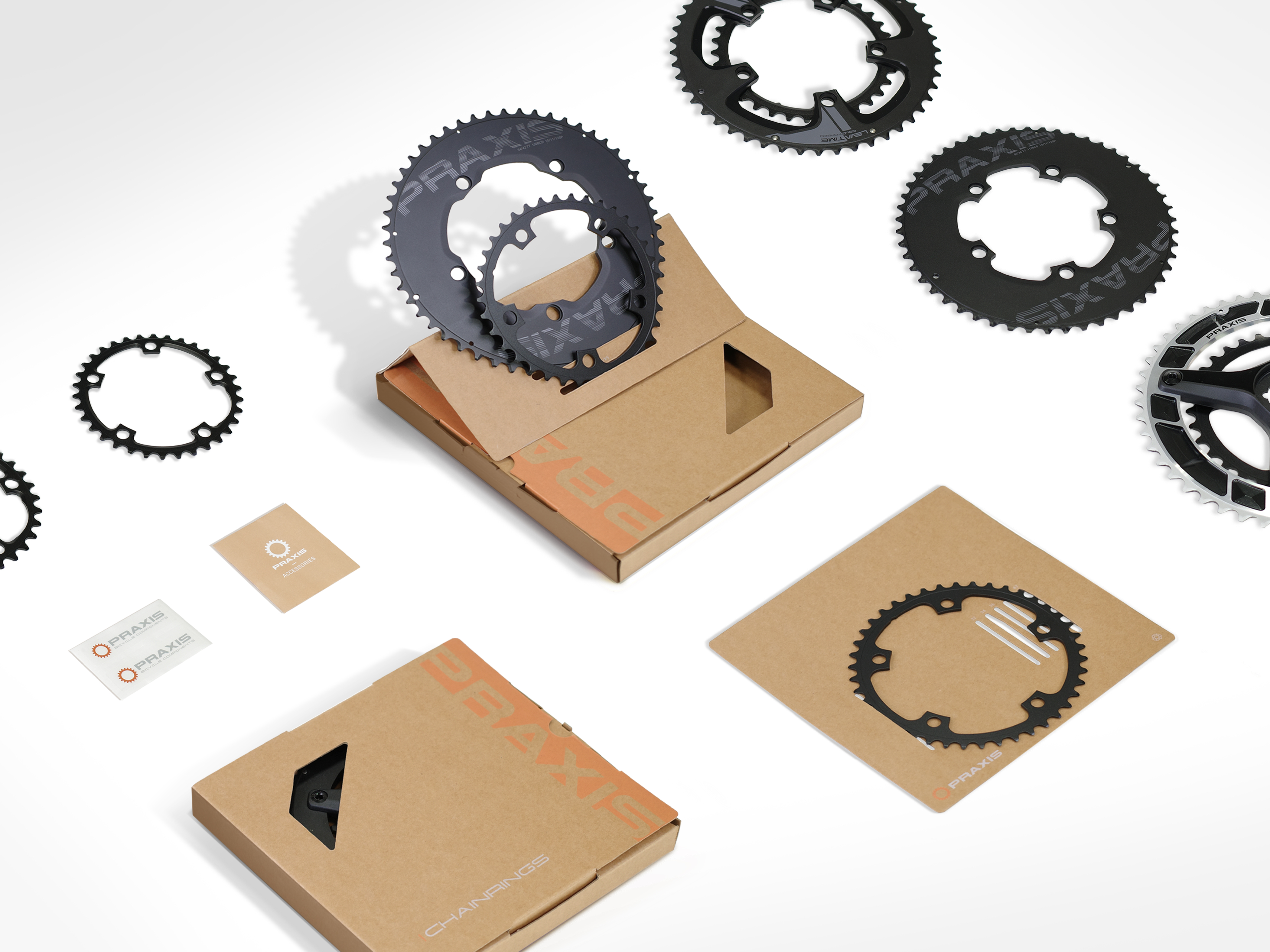 Praxis Eco 2X Chainring Packaging