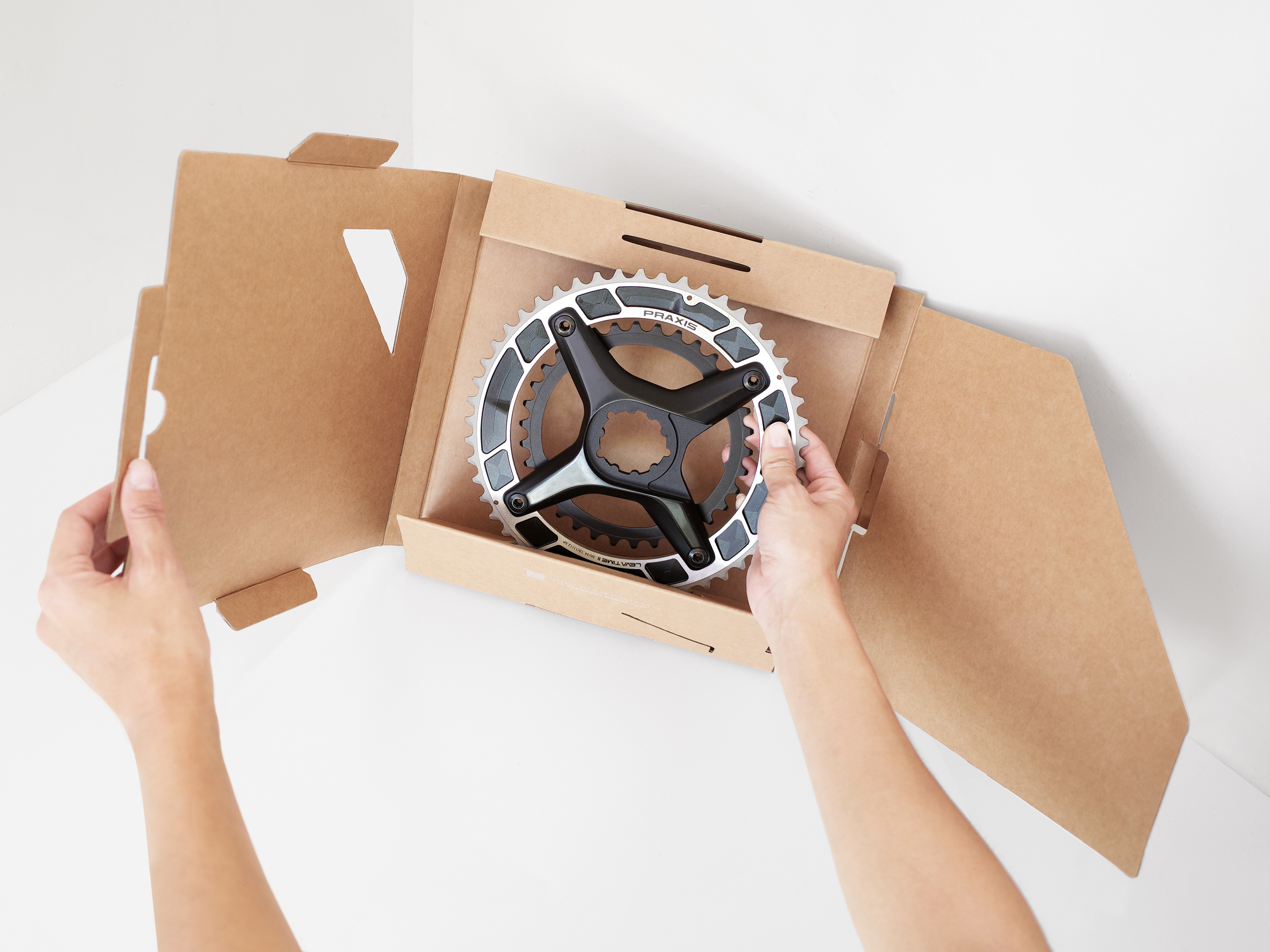 Praxis Eco 2X Chainring Packaging