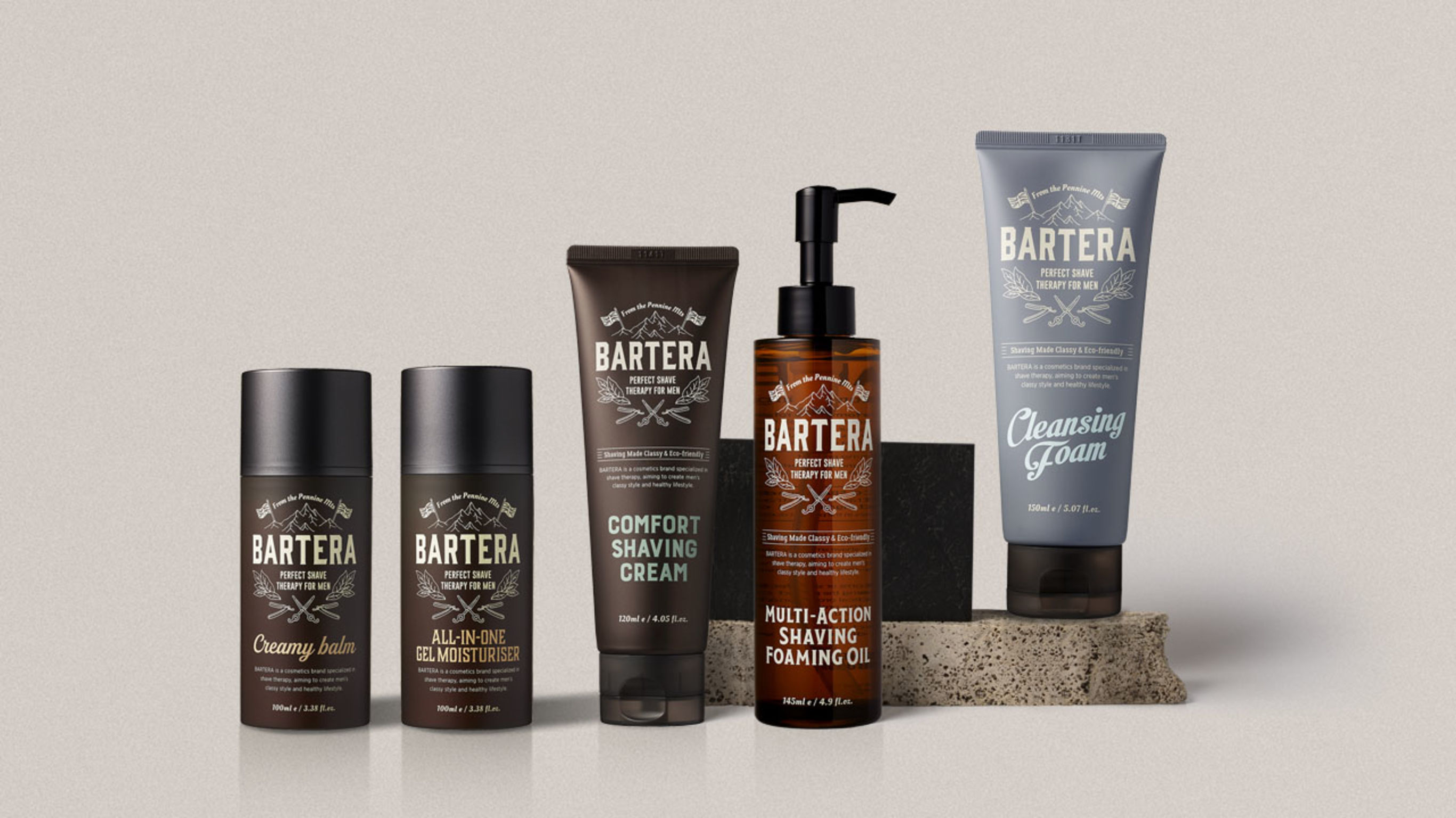 BARTERA Perfect shave therapy for man