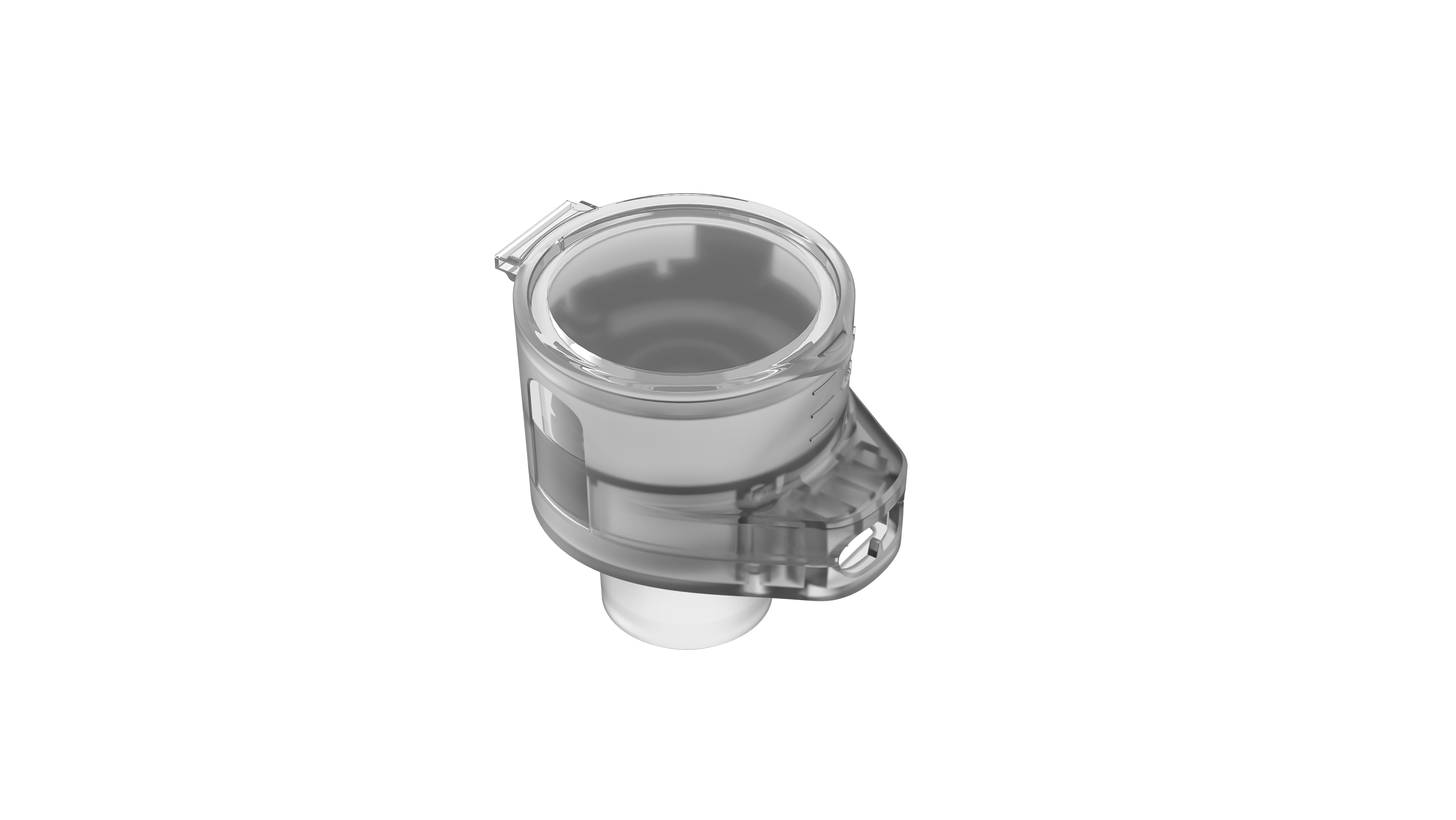 High utilization and ultra-light wearable atomizer