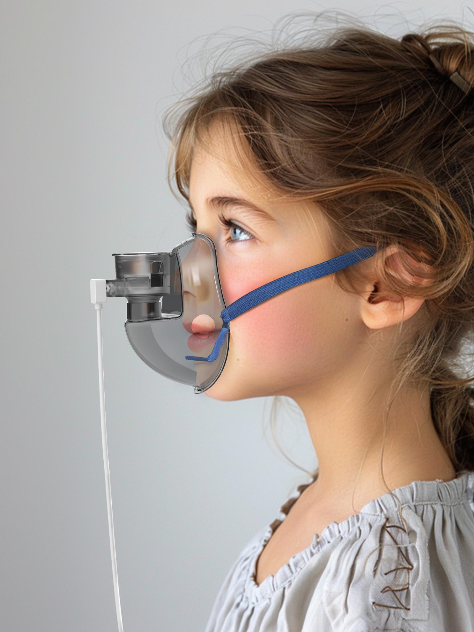 High utilization and ultra-light wearable atomizer