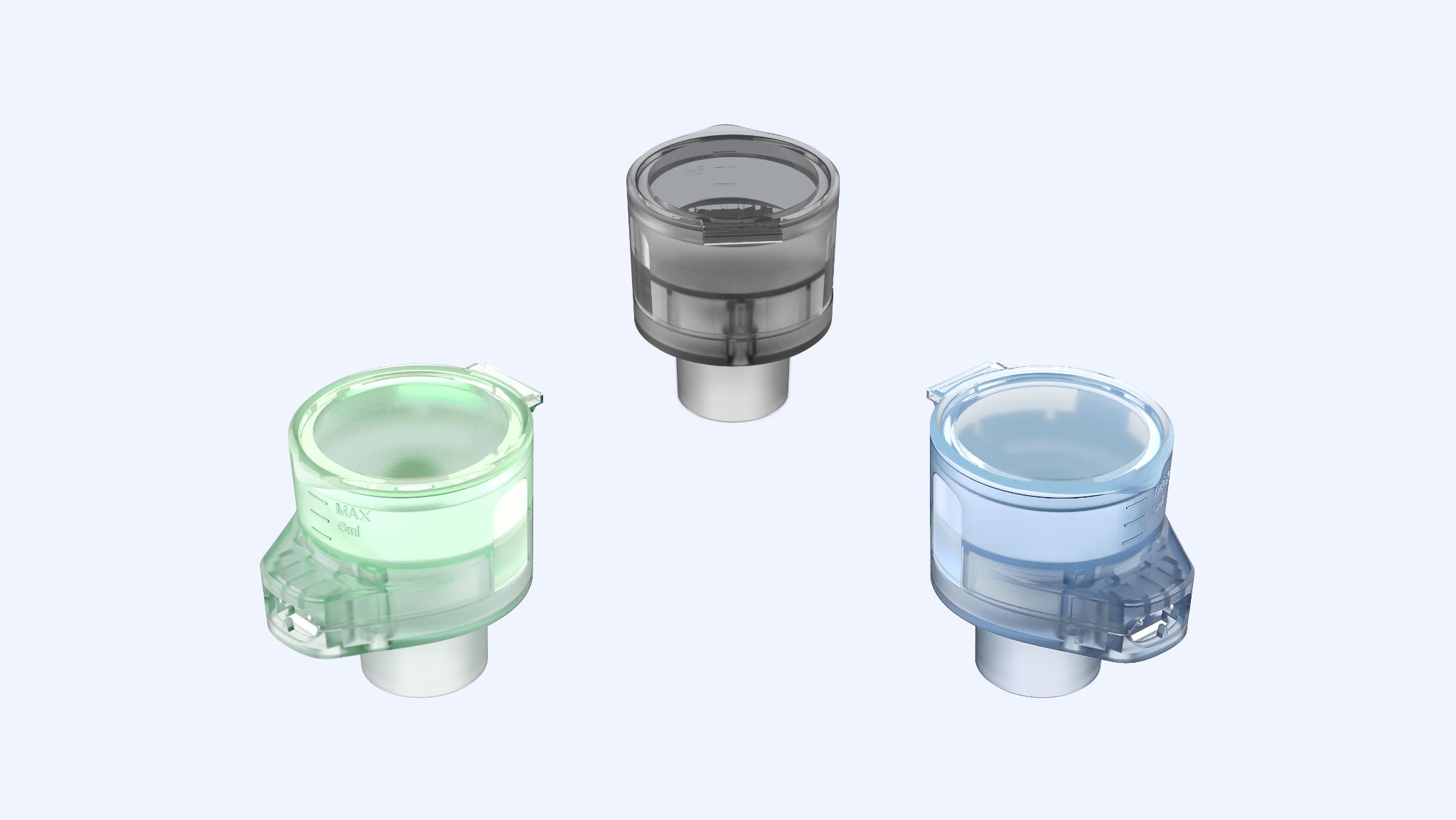 High utilization and ultra-light wearable atomizer