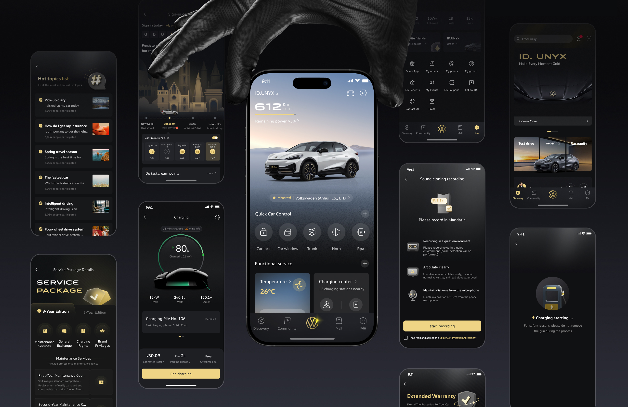 VW ID. UNYX APP