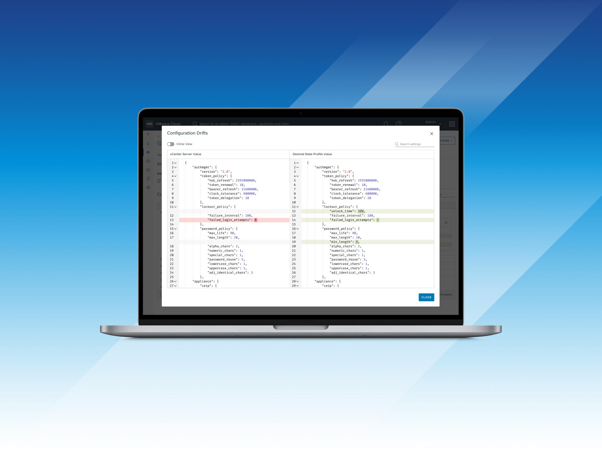 VMware vSphere+ Configuration Management