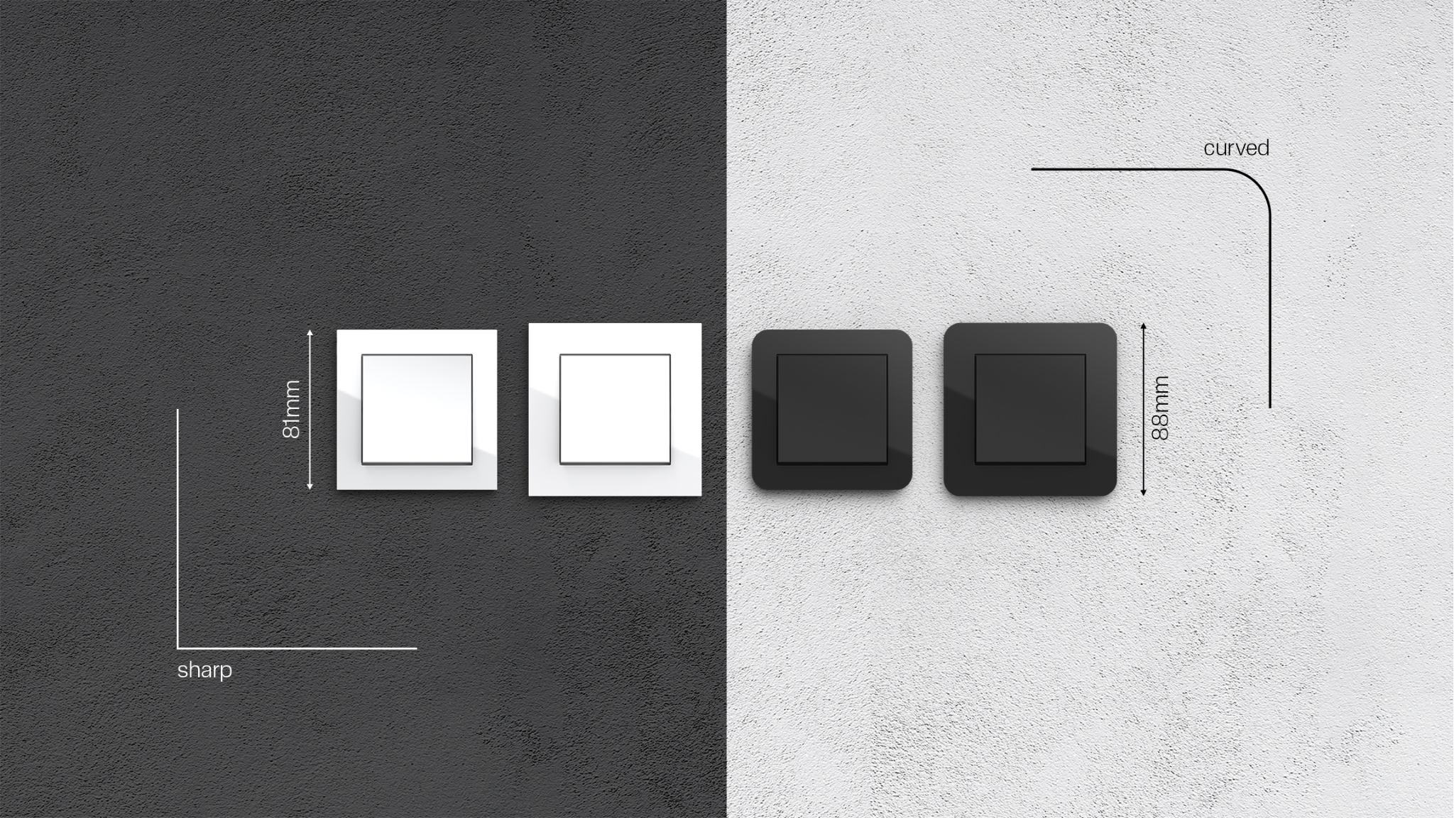 Hager One switch system