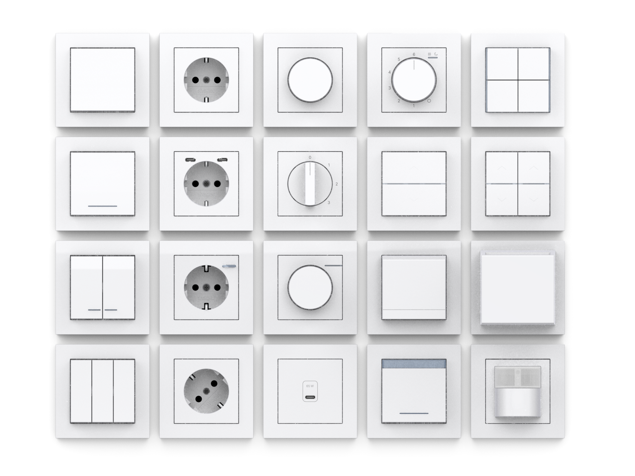 Hager One switch system