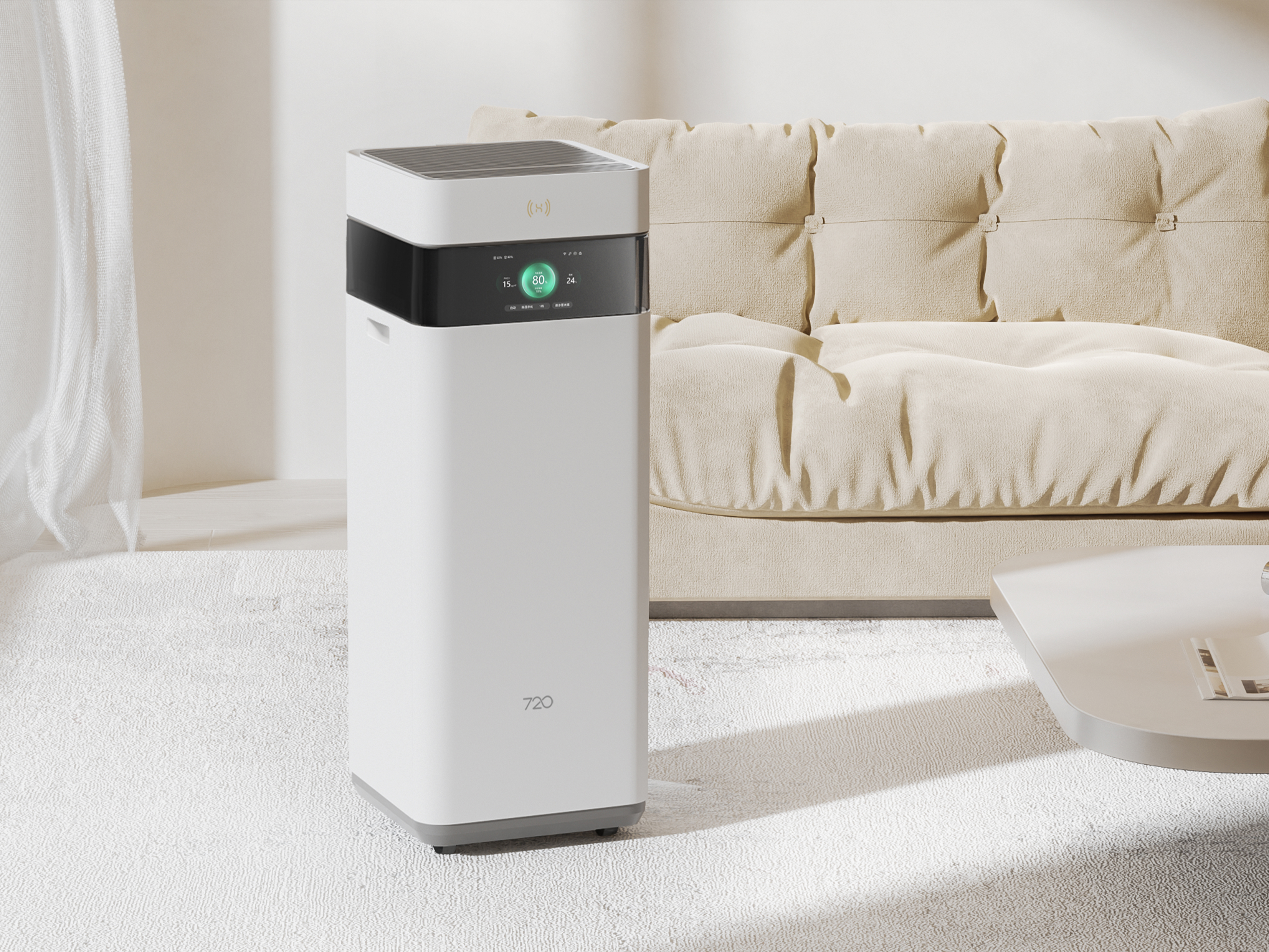 720 Smart Air Cleaner & Dehumidifier Combo