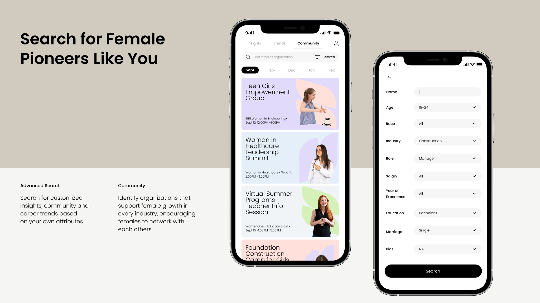Girls Find Girls App