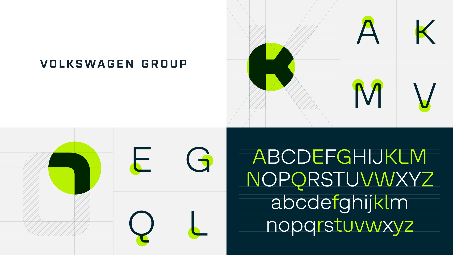 The Group – A Custom Typeface for Volkswagen Group