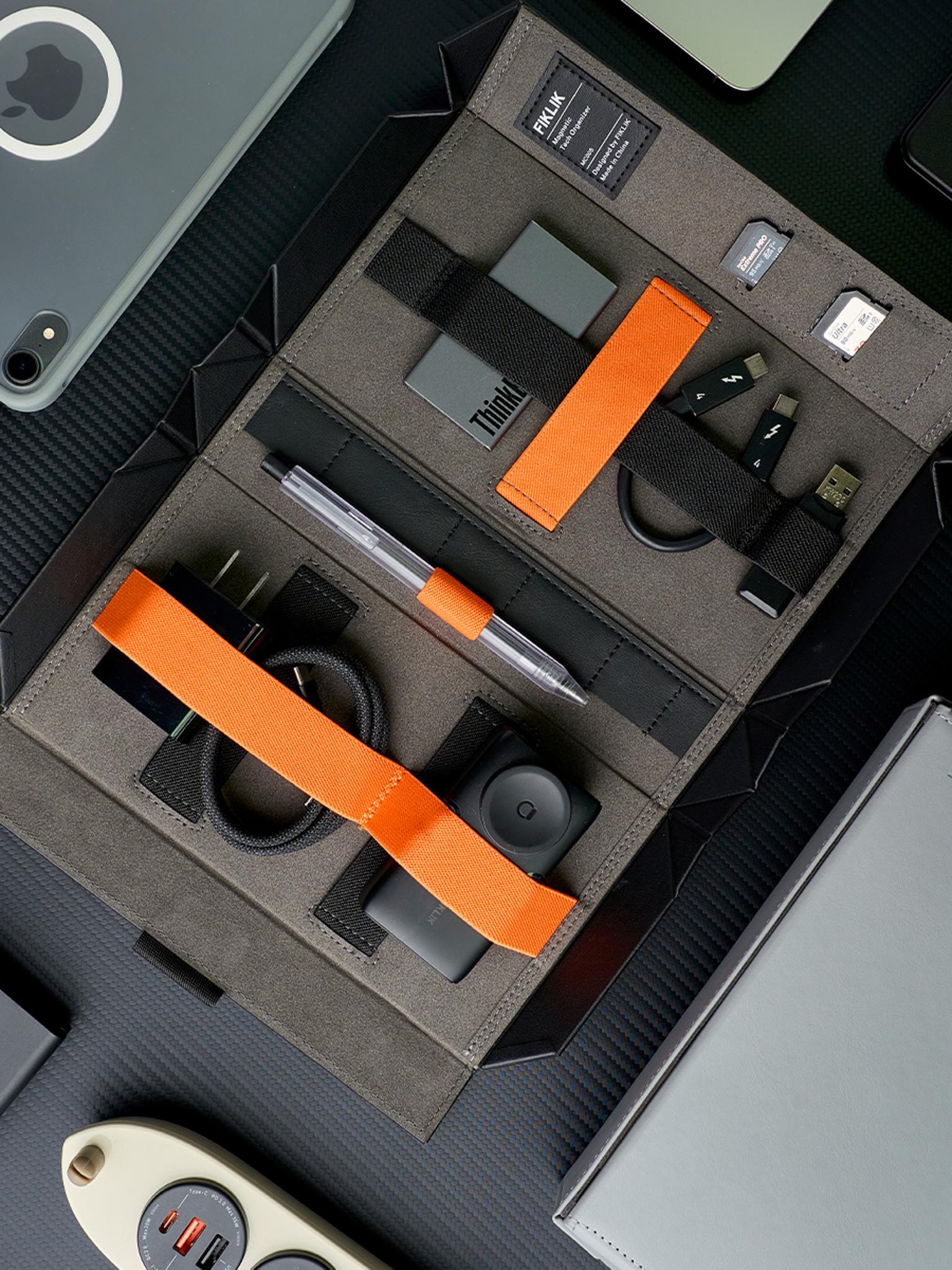 FIKLIK magnetic tech organizer