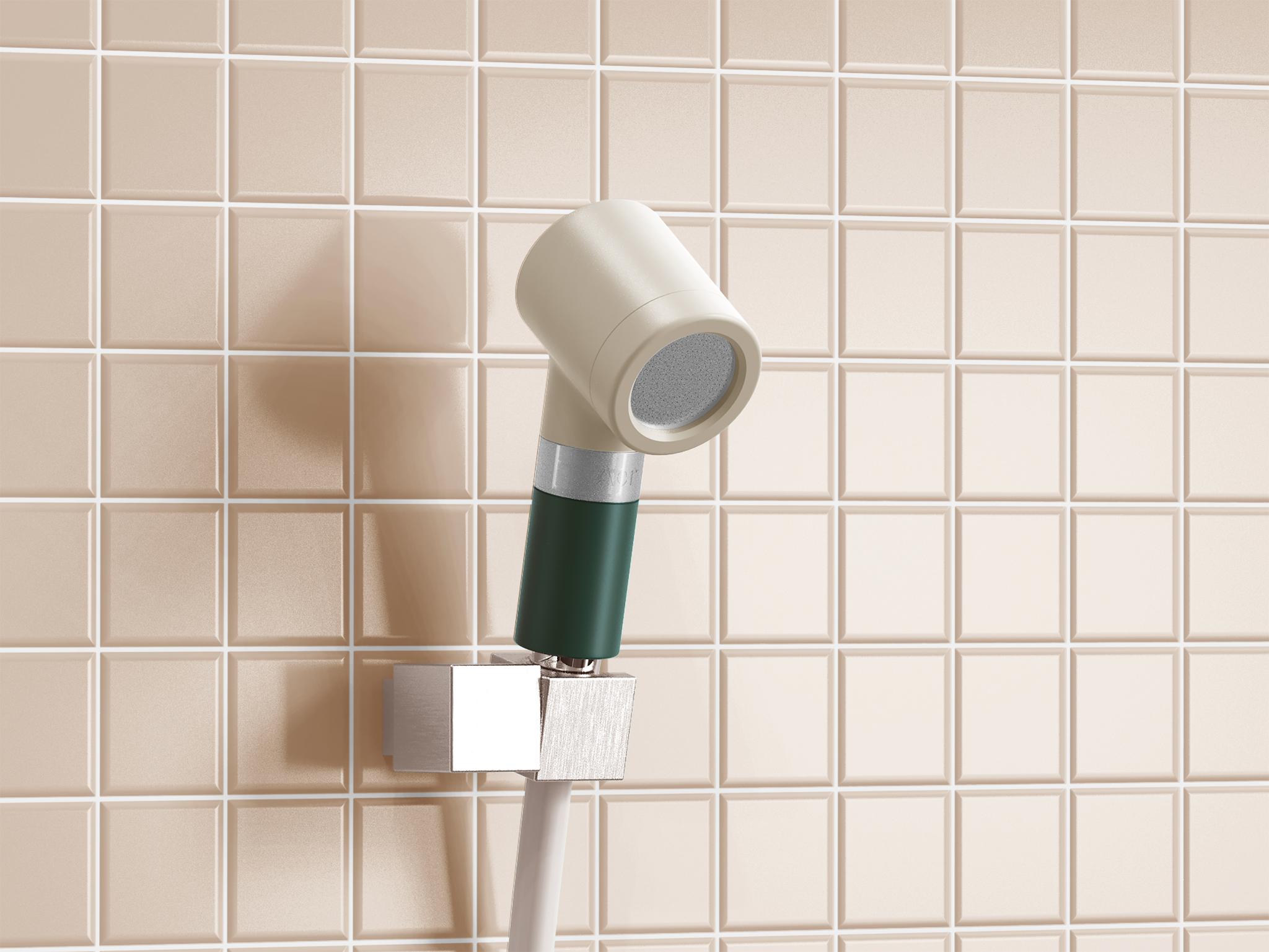 Aer compact travel shower head